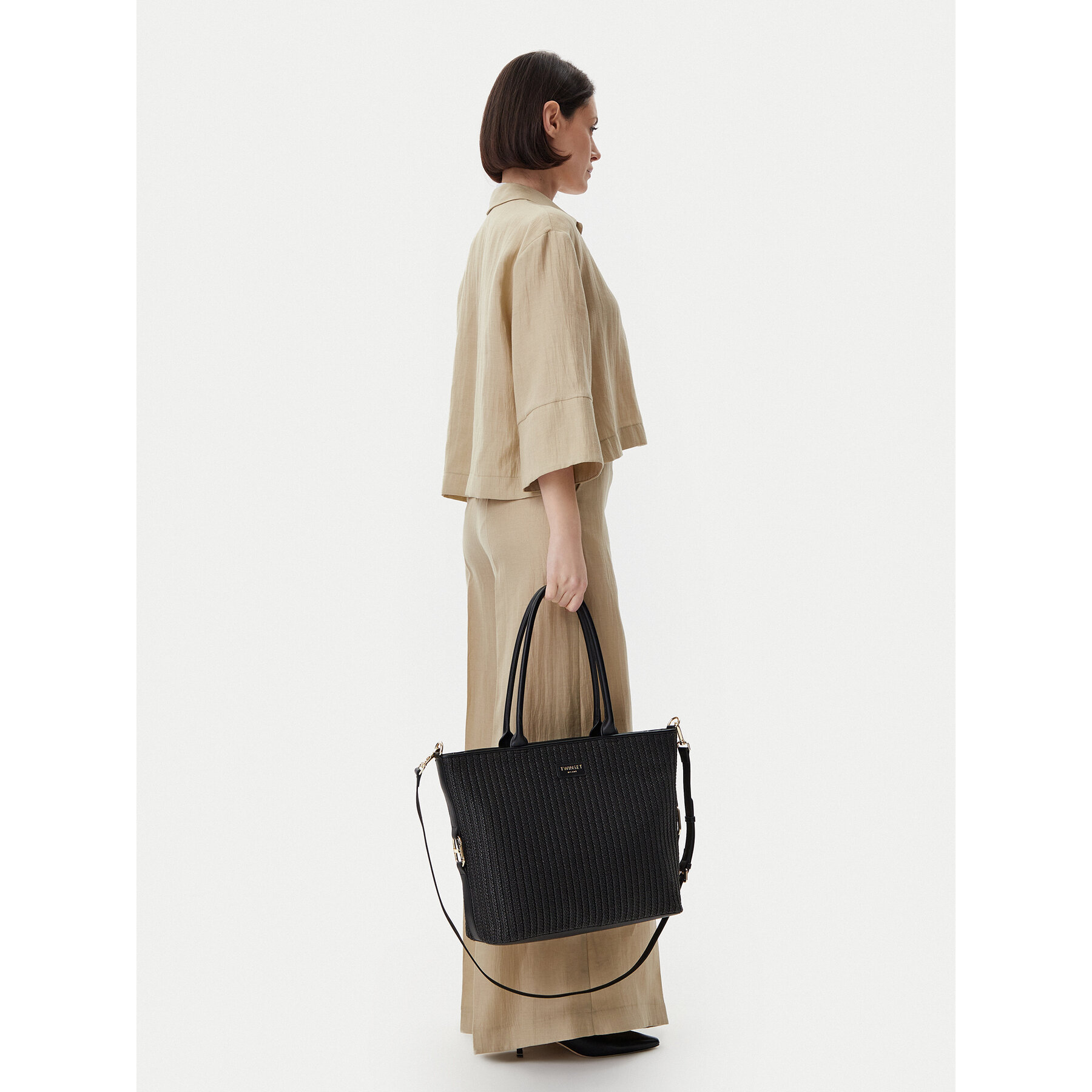 Geantă TWINSET 251TB7382 Negru