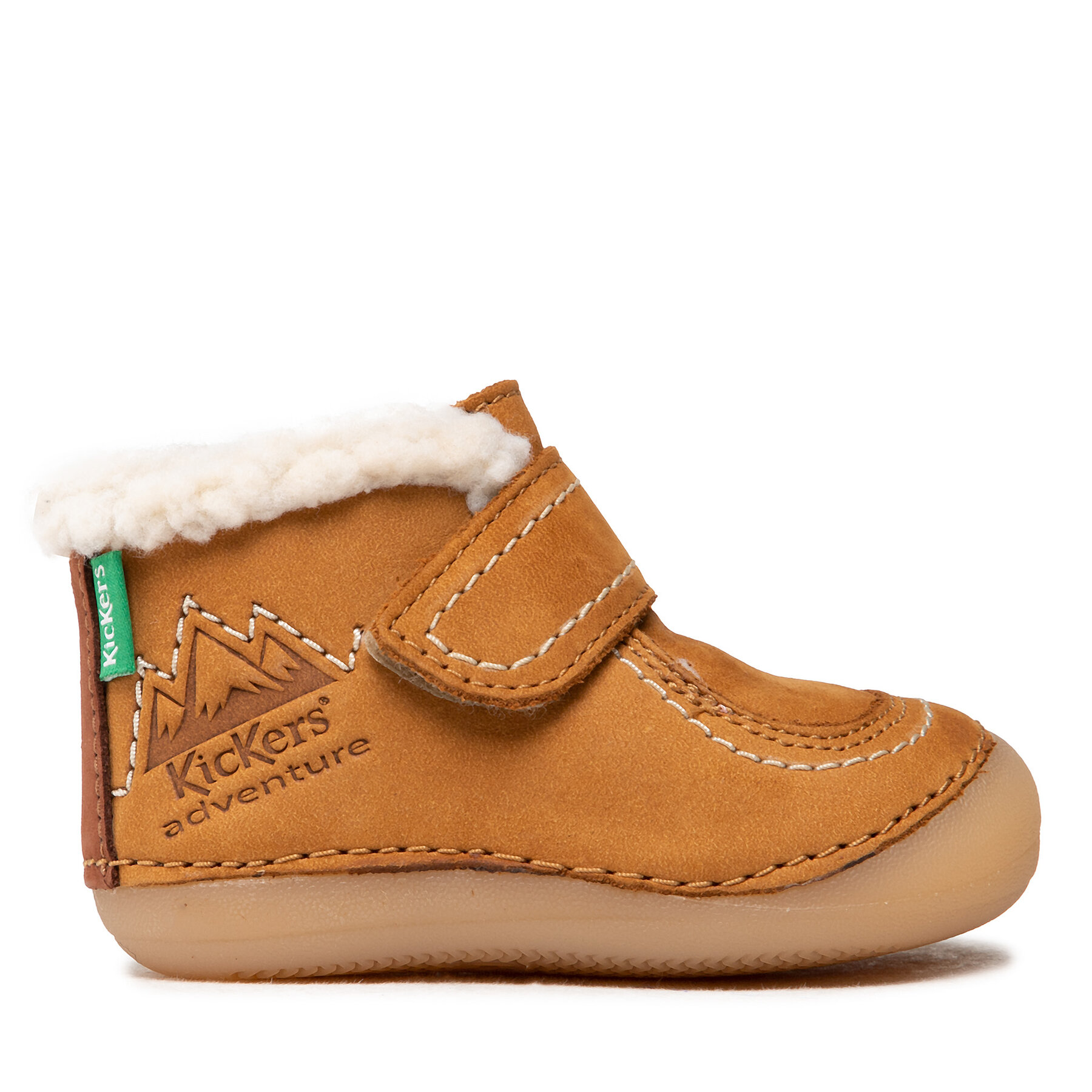 Chlapec Šnurovacia obuv Kickers, Rozmer: 19, Hnedá, Somoons 878501-10 M