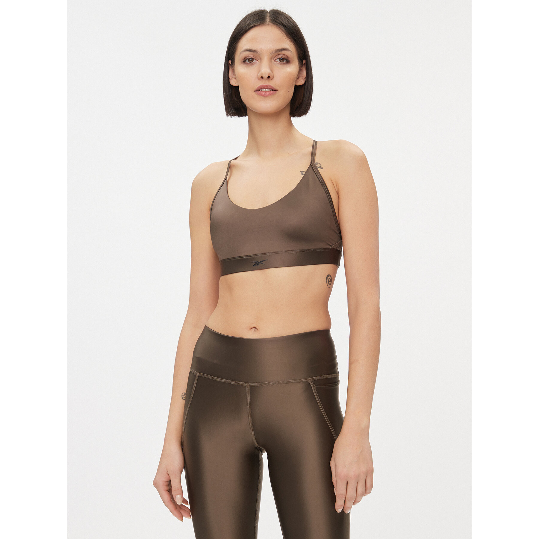 Reebok Reebok Αθλητικό σουτιέν Holiday Lux IL4590 Πράσινο