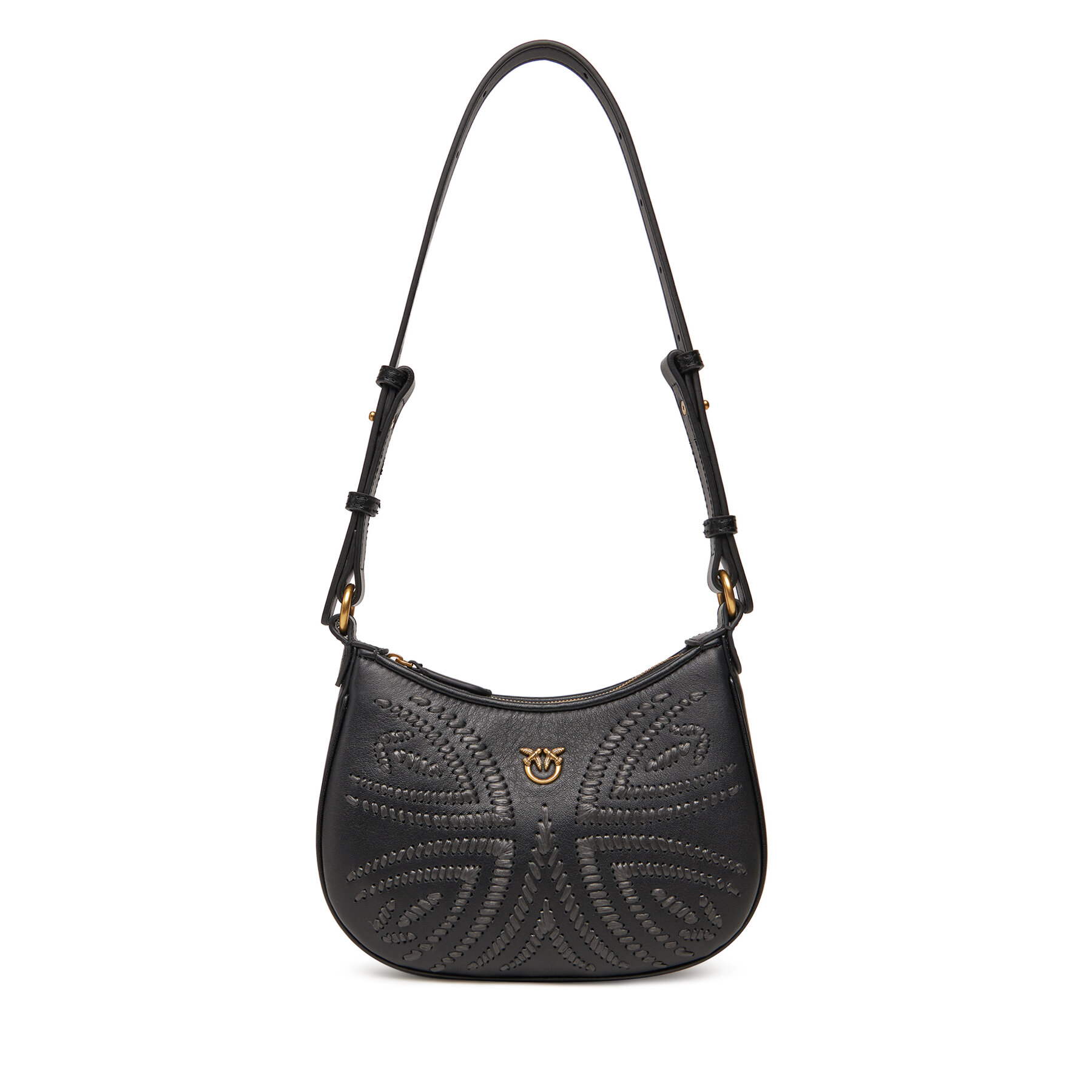 Geantă PINKO Half Moon Baby PE 25 PLTT 103538 A2C3 Negru