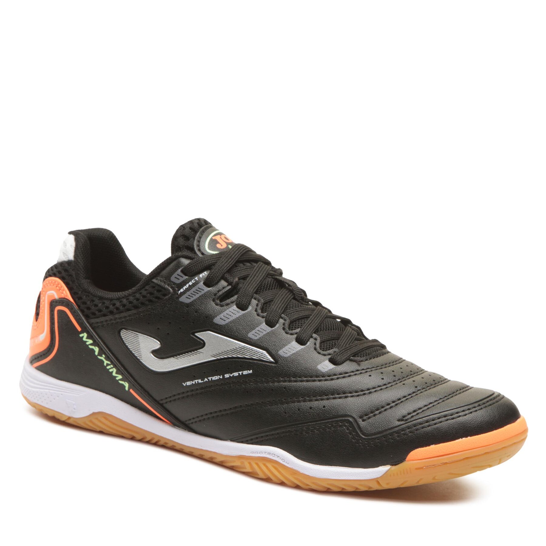 Joma Herren Schuhe Maxima 2301 Maxs2301in Black/Orange Schwarz Größe 45