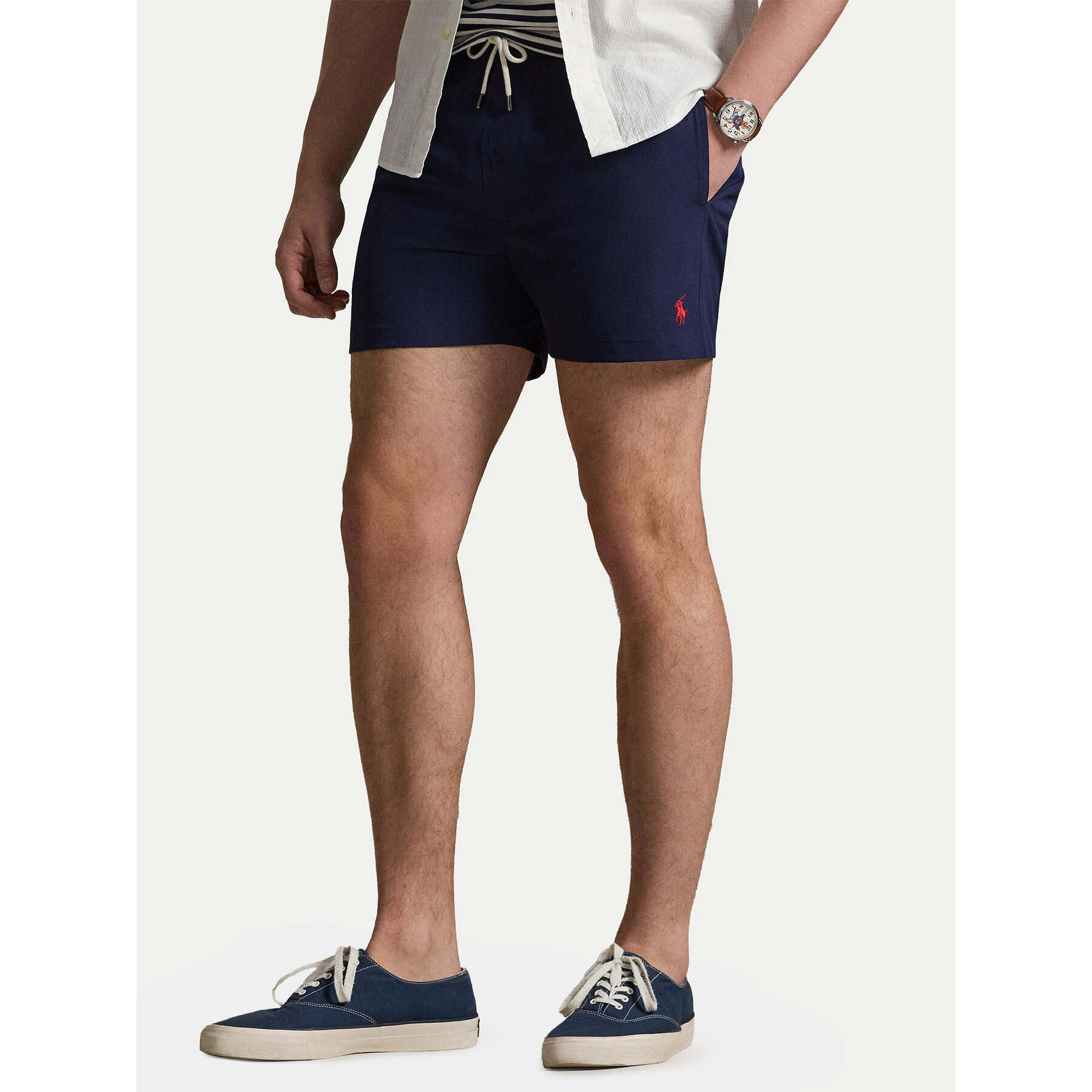 Polo Ralph Lauren Badeshorts 710B16721004 Dunkelblau Slim Fit