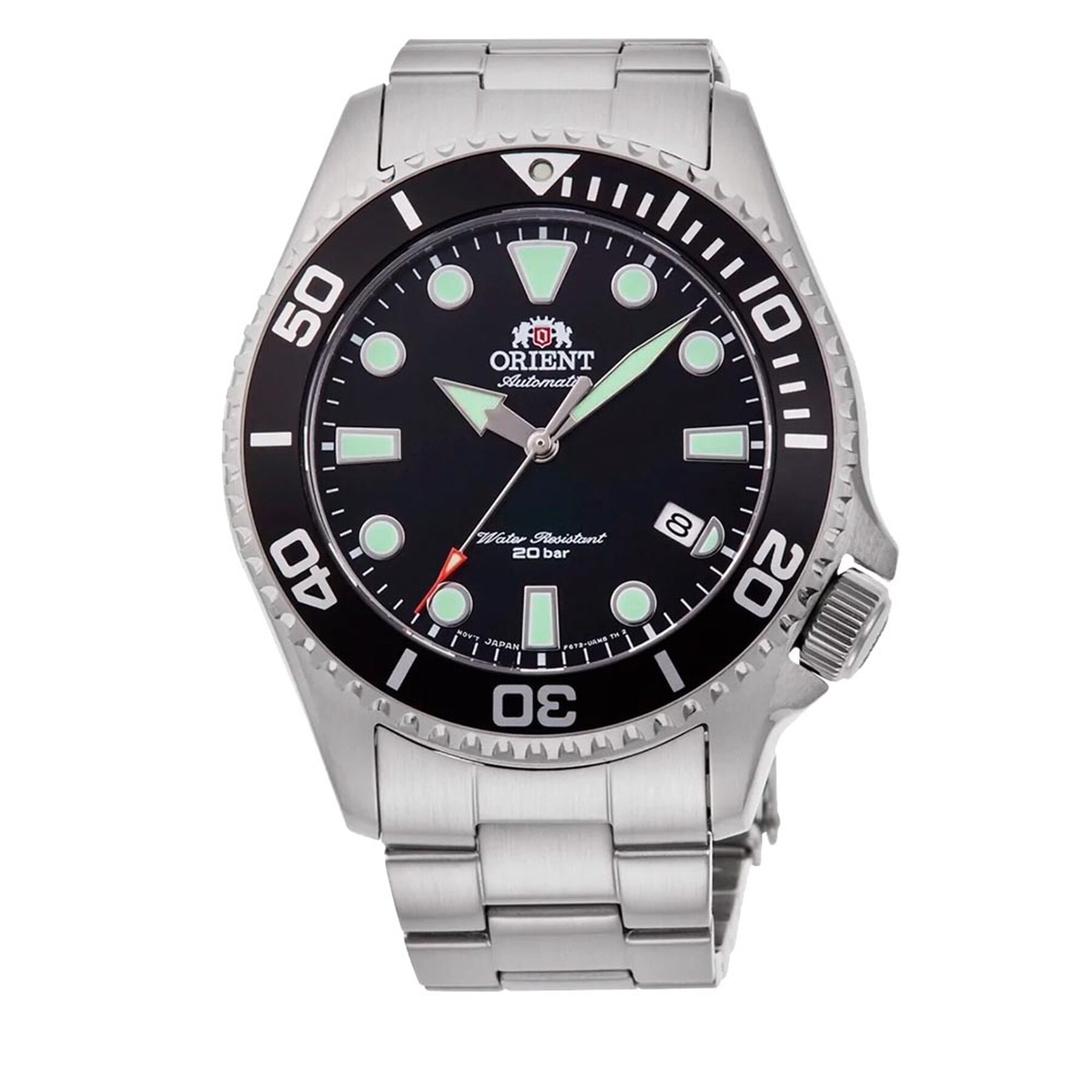 

Годинник Orient RA-AC0K01B10B Black/Silver, Срібний