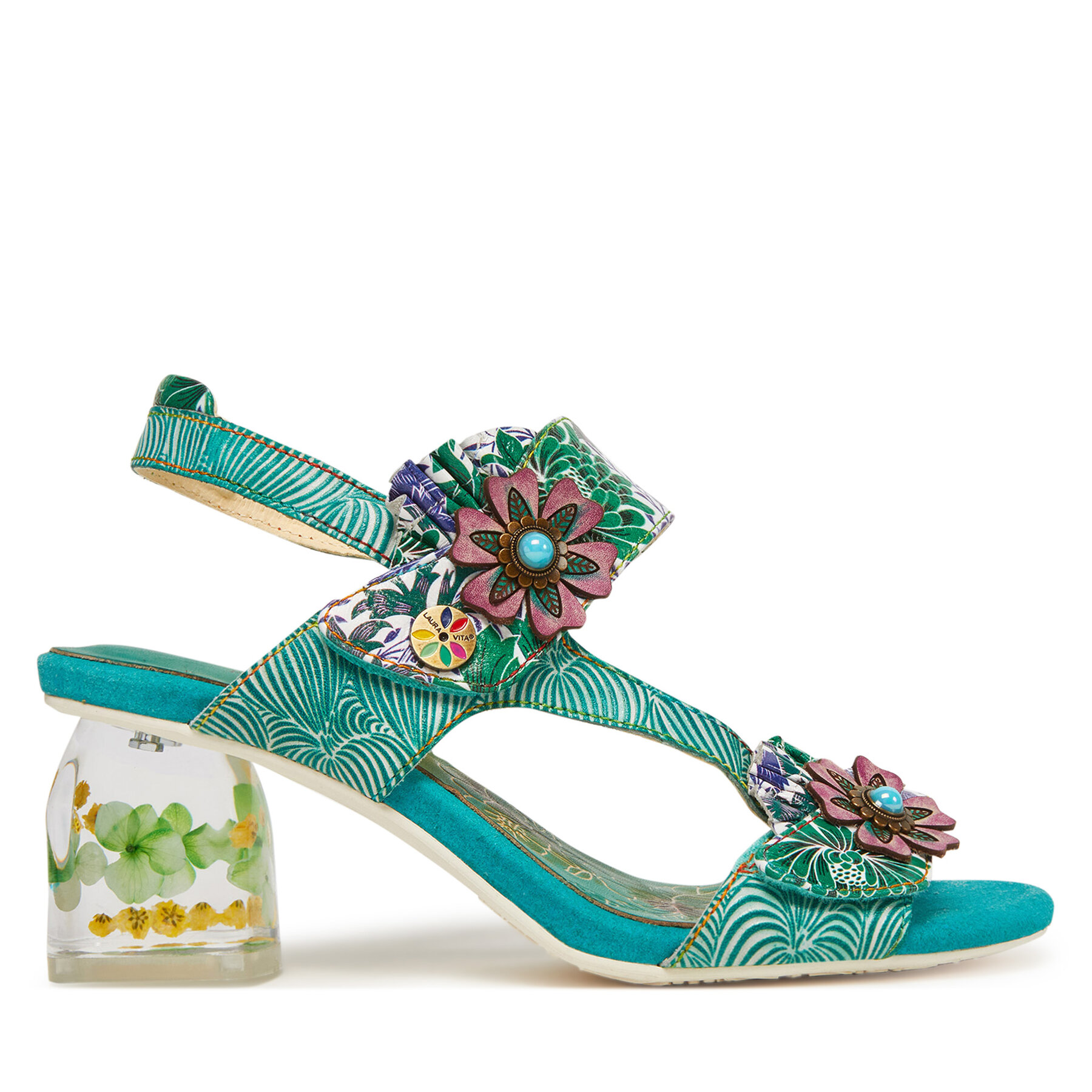 Sandale Laura Vita Framboiseo 26 Verde