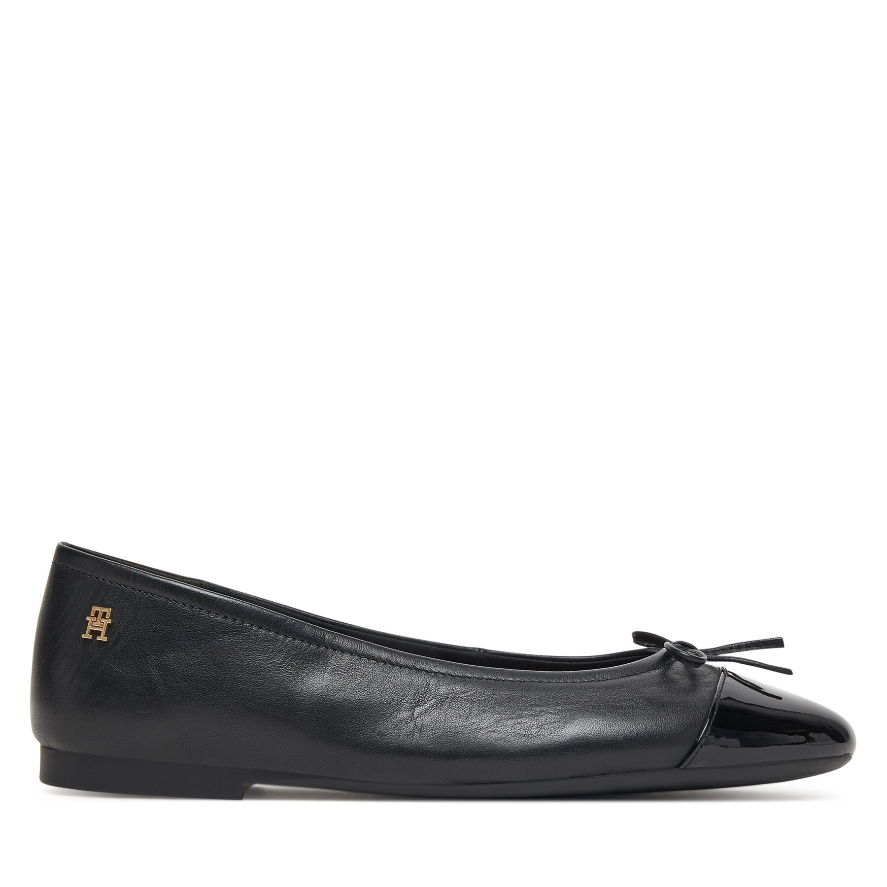 Dámske Baleríny Tommy Hilfiger, Rozmer: 42, Čierna, Patent Toe-Cap FW0FW08830
