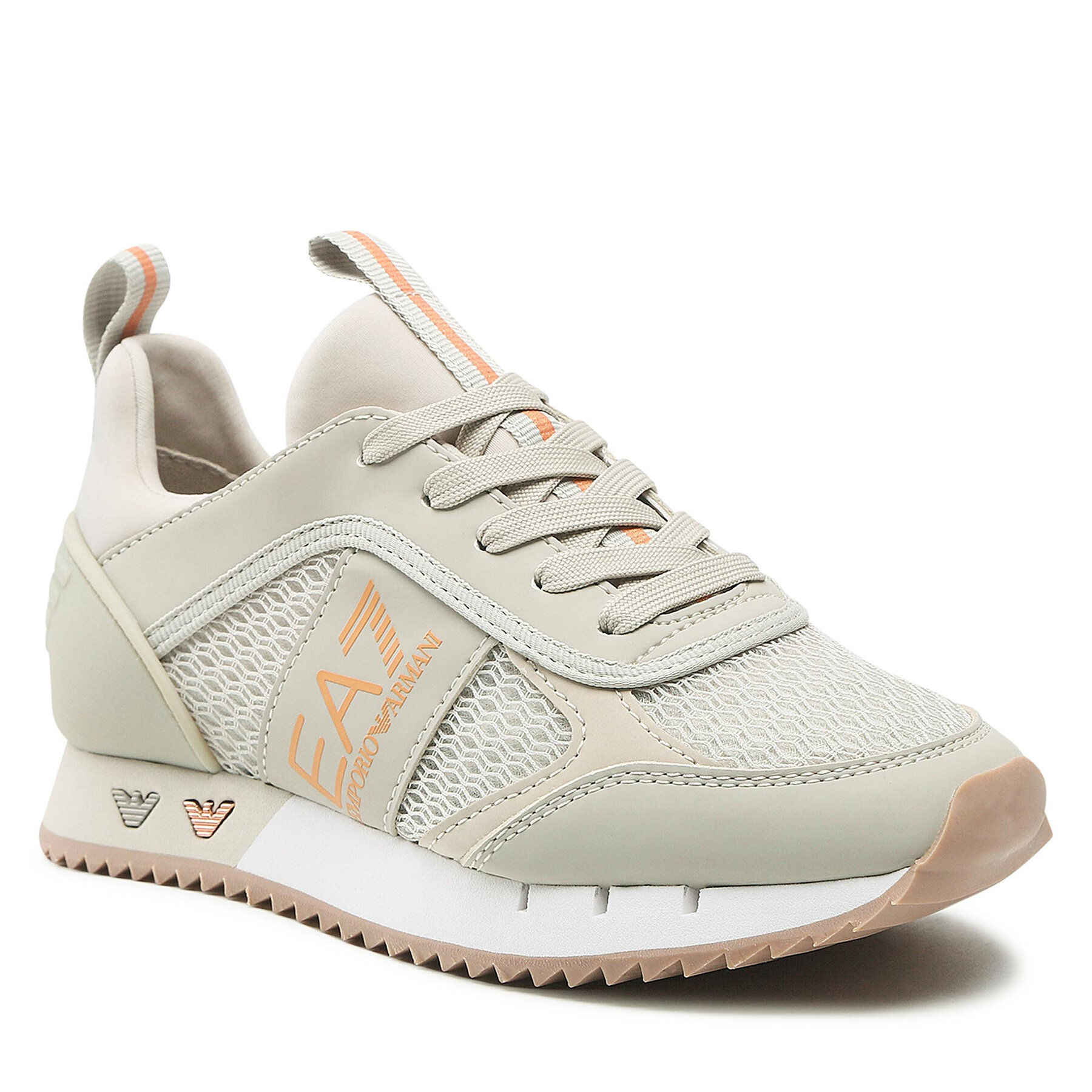 Sneakers EA7 Emporio Armani X8X027 XK050 Q747 Pelican/Bronze Armani imagine super redus 2022