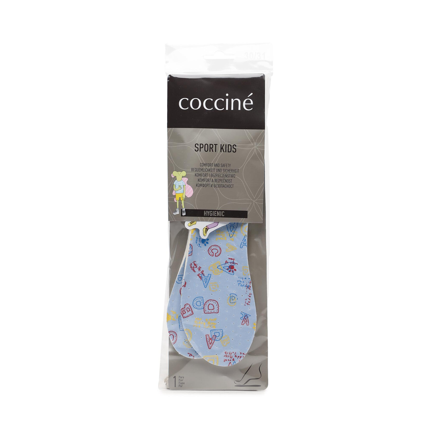 Ulošci za cipele Coccine Sport Kids r. 30/31 665/75/24-35/AZ Plava