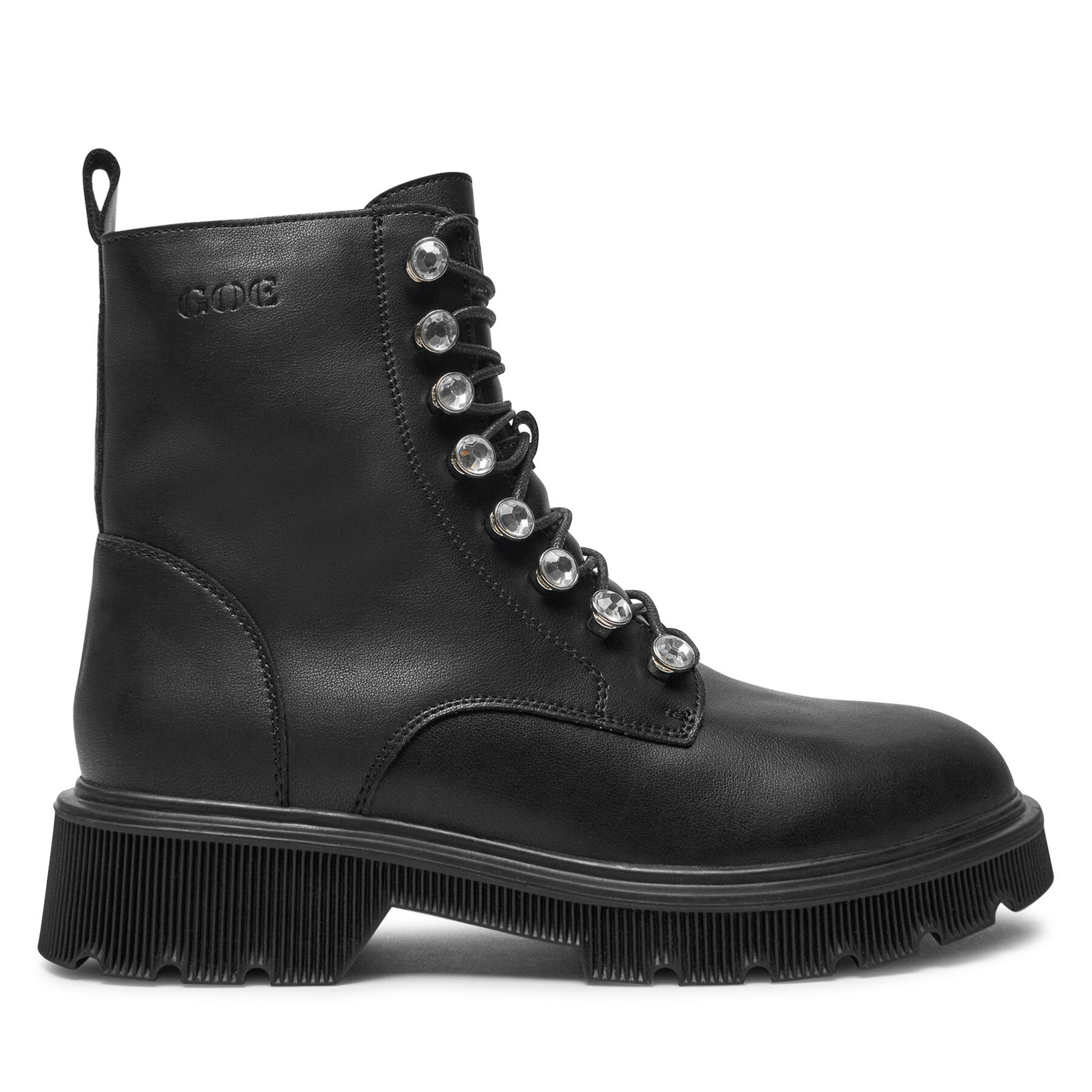 Damen Stiefeletten GOE, Schuhgröße 39, Schwarz, OO2N4103