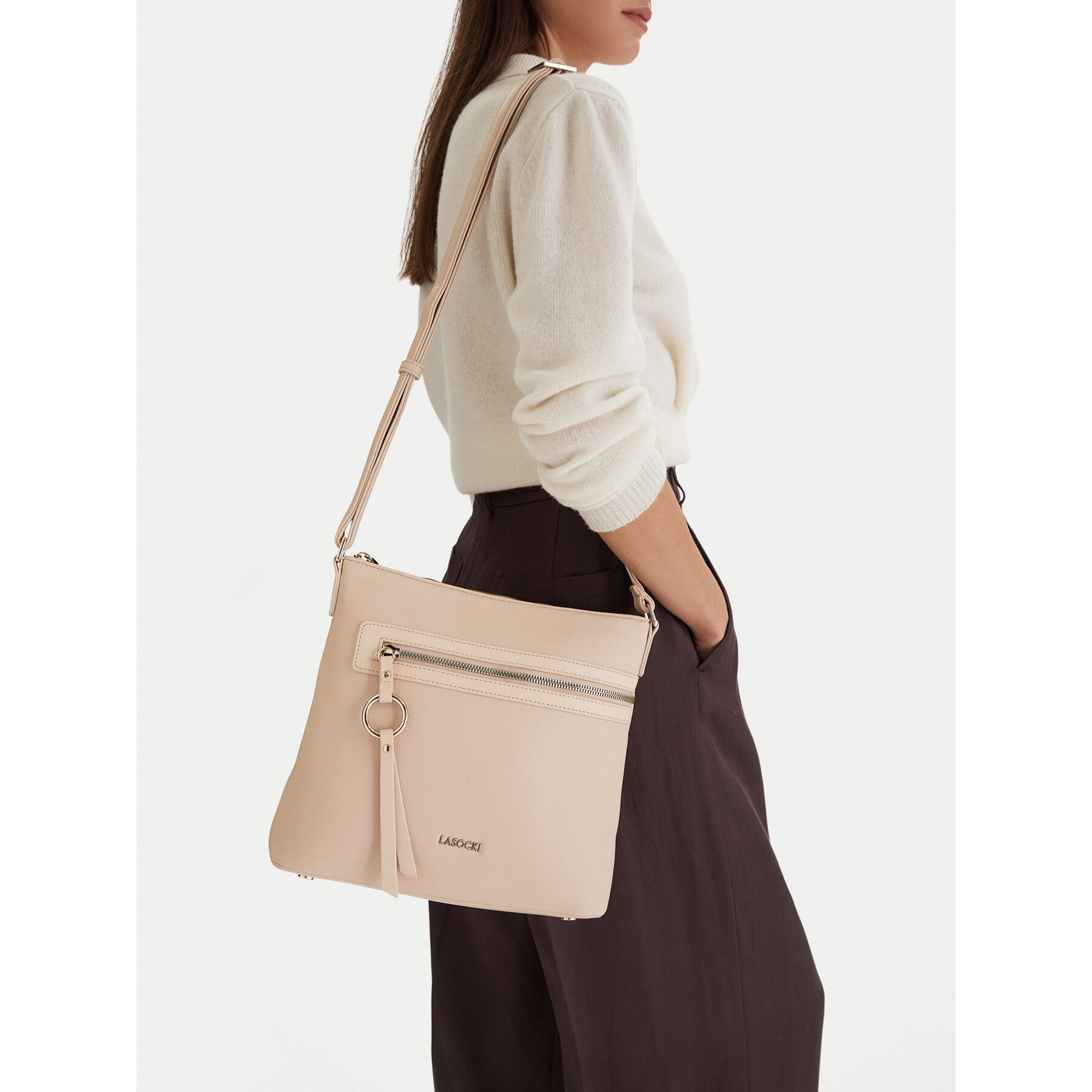 Τσάντα Lasocki CEO-LSK-X-006-09 Μπεζ