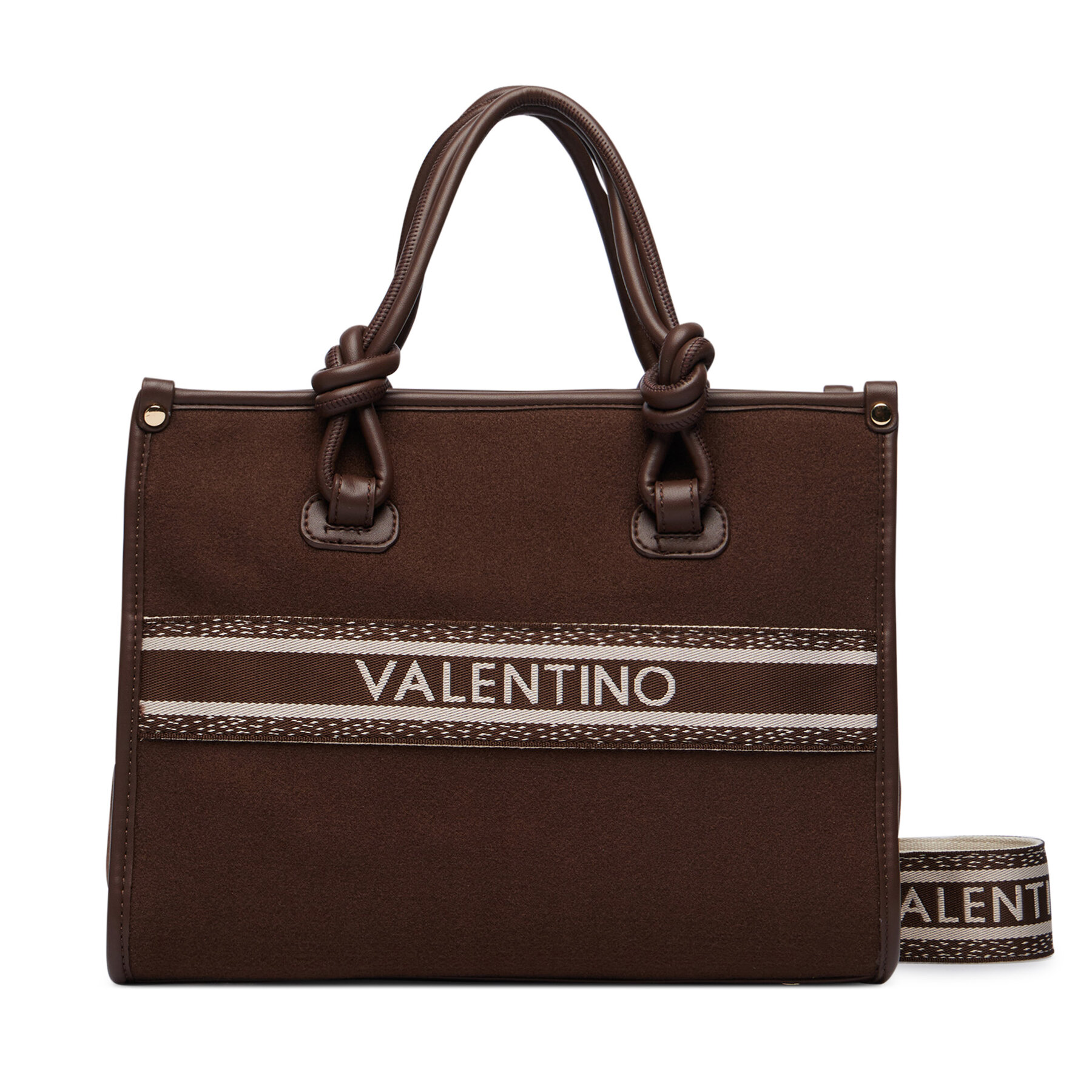 Kabelka Valentino Winter Aella VBSABG04 Hnedá