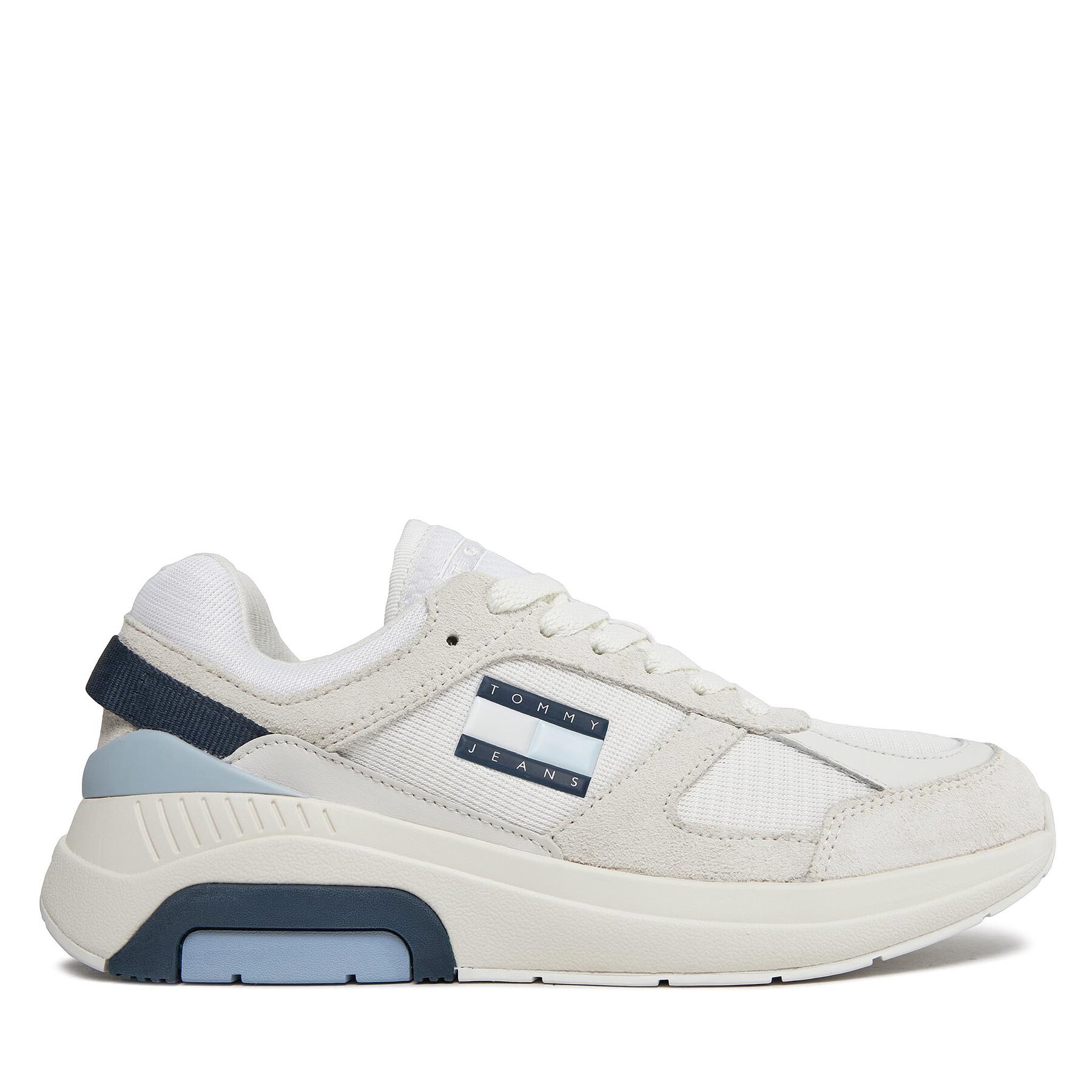 Sneakers Tommy Jeans Tjw Runner Combined EN0EN02512 Écru