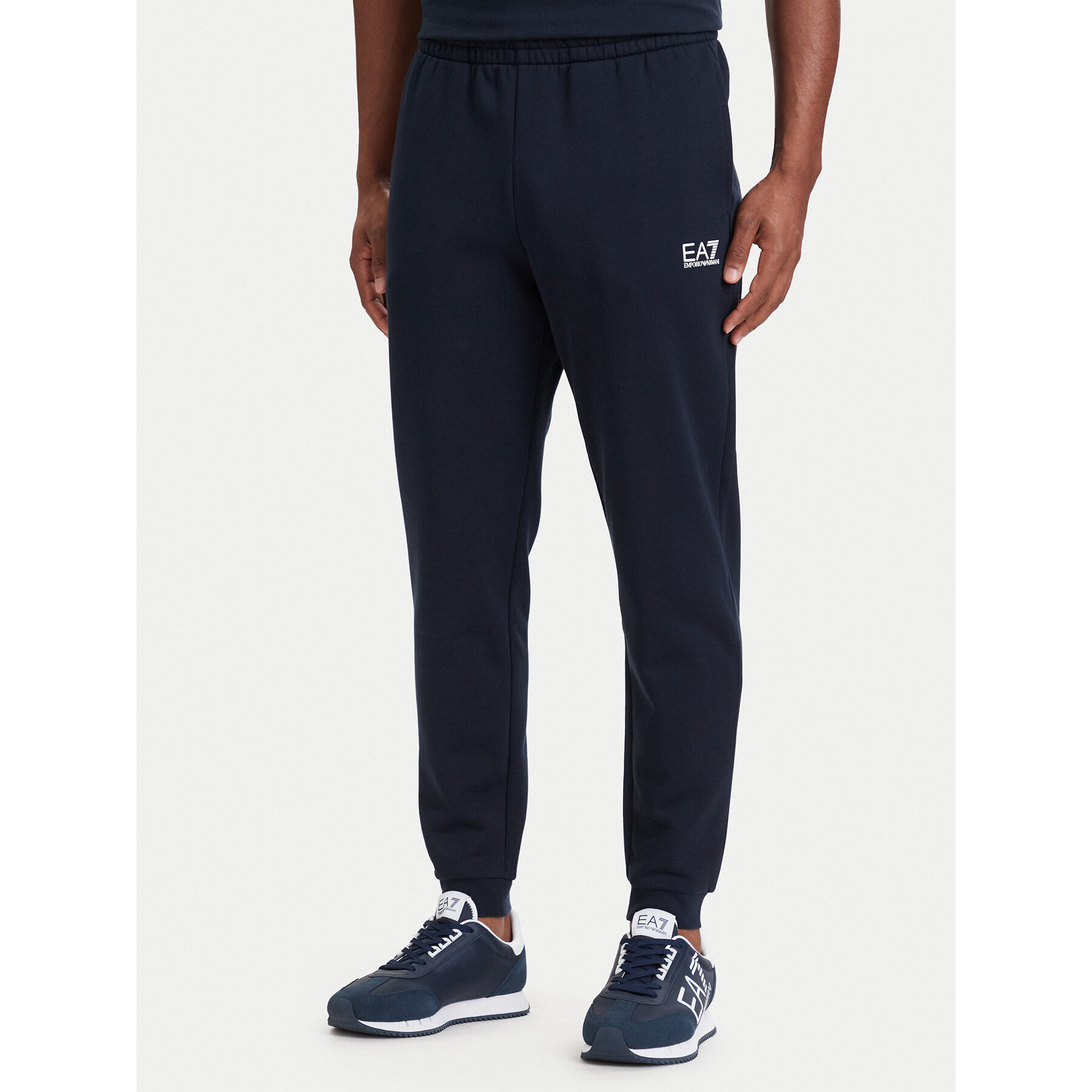 EA7 Emporio Armani Jogginghose 8NPP64 PJVTZ 1562 Dunkelblau Regular Fit