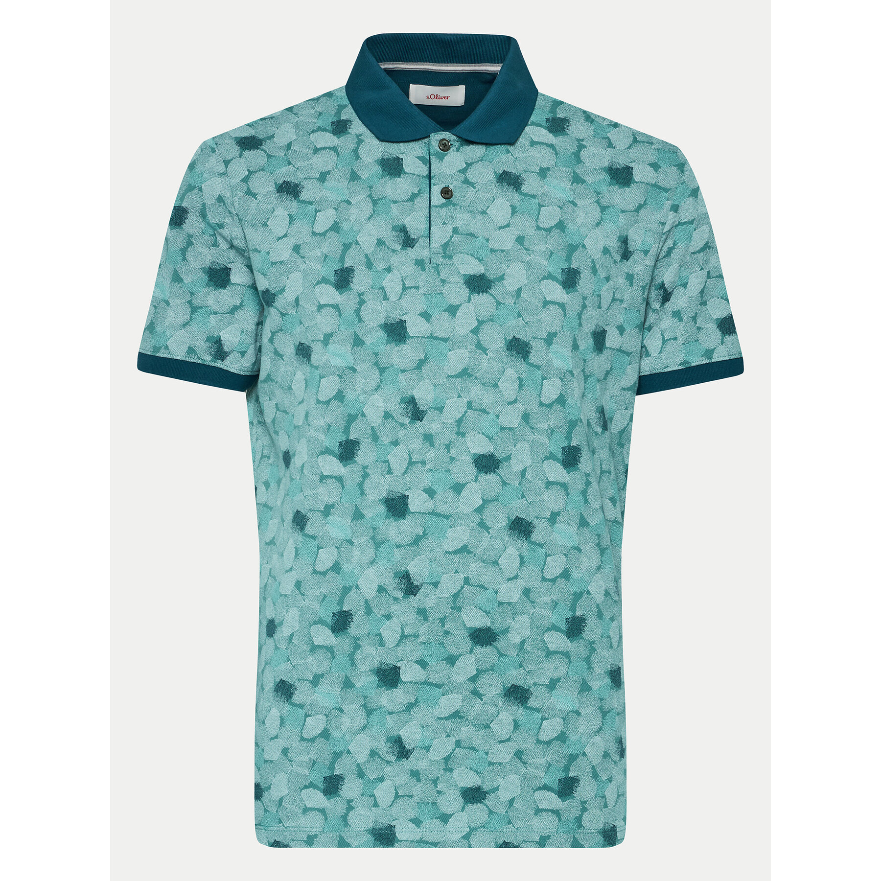 s.Oliver Polo 2143978 Μπλε Regular Fit