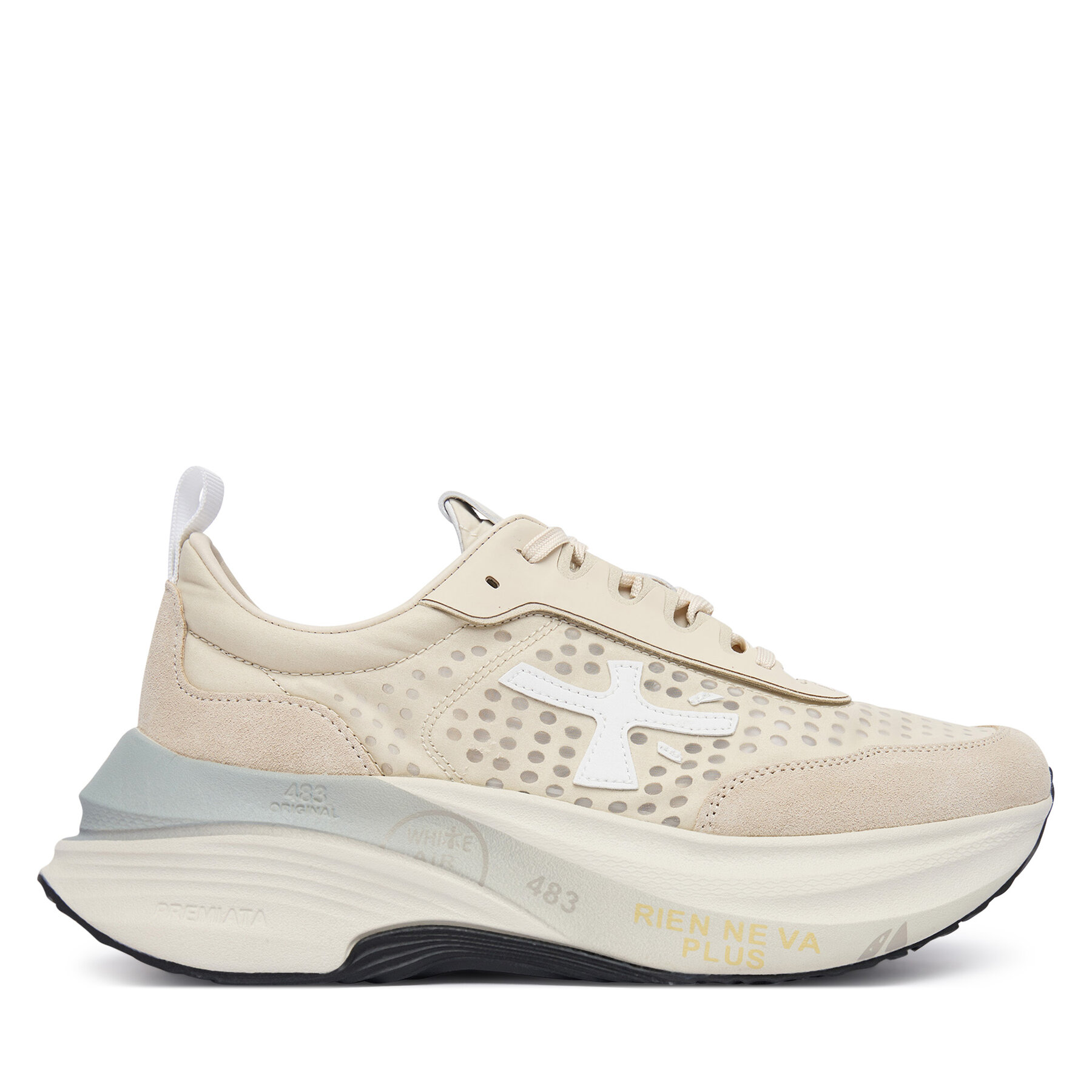 Сникърси Premiata Hill Var 8242 Светлобежов