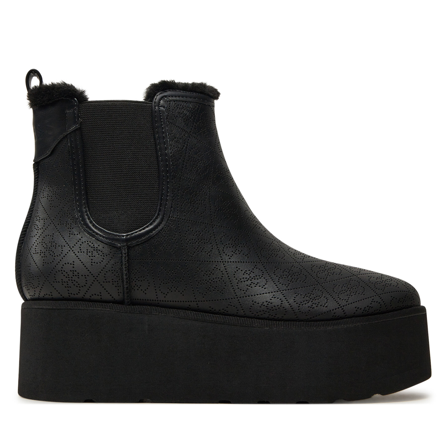 Bottines Guess Jilaine FLFJIL FAL10 Noir