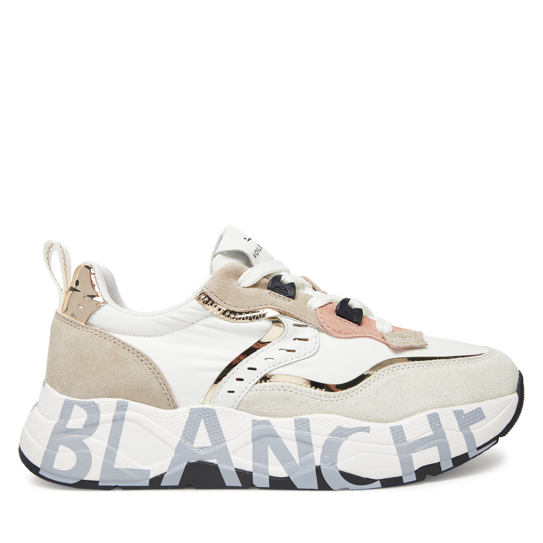 Sneakersy Voile Blanche Club105 0012017475.08.1N61 Biela