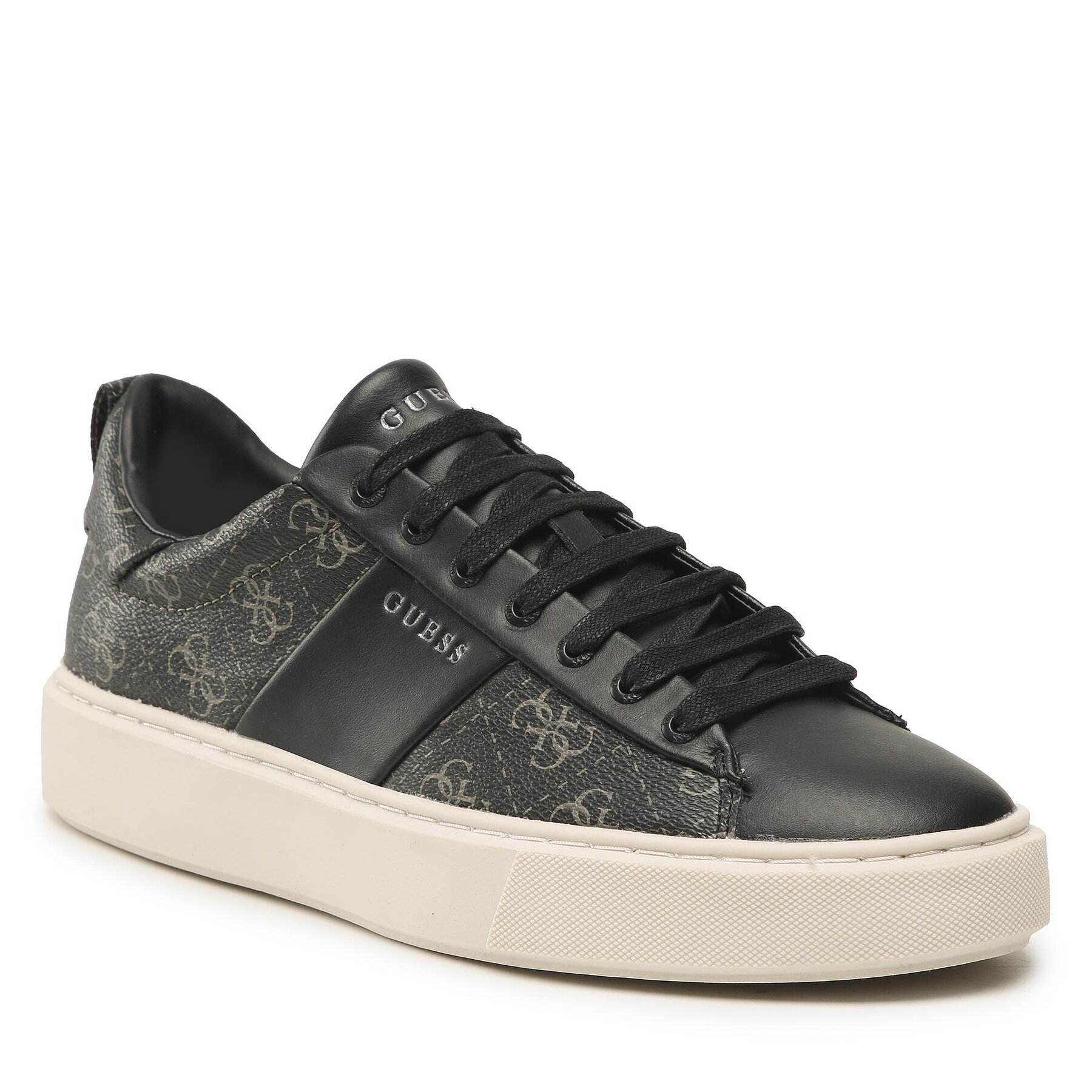 Sneakers Guess New Vice FM5NVI FAL12 COAL Coal imagine super redus 2022
