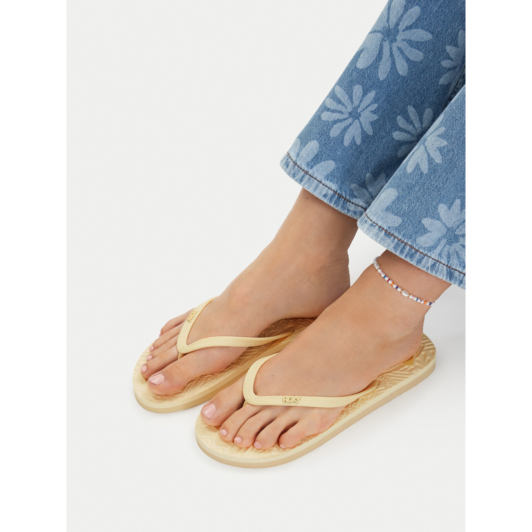 Flip flop Roxy CEOWB-SS25-3C021 Galben deschis