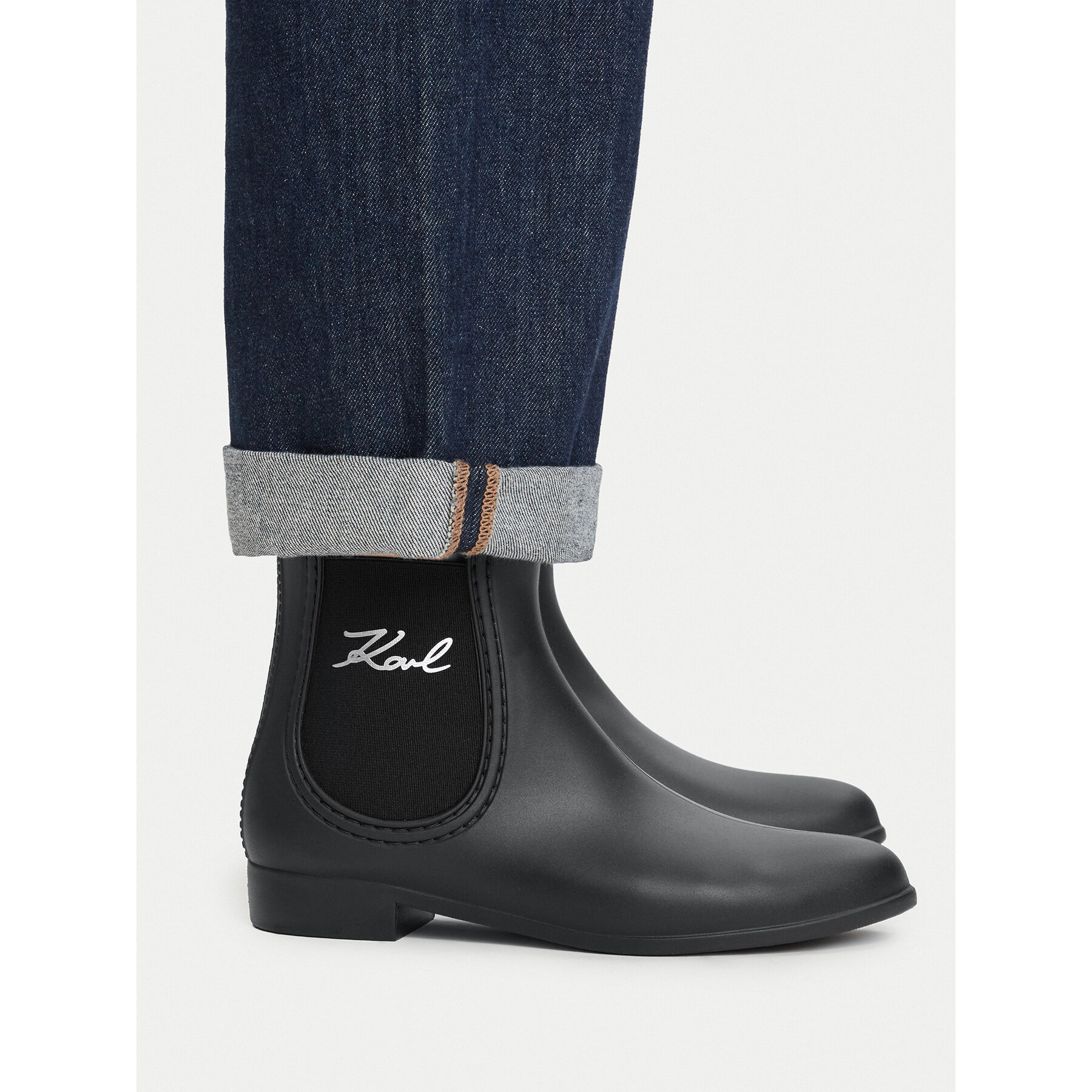 Holínky KARL LAGERFELD KL94775 Černá