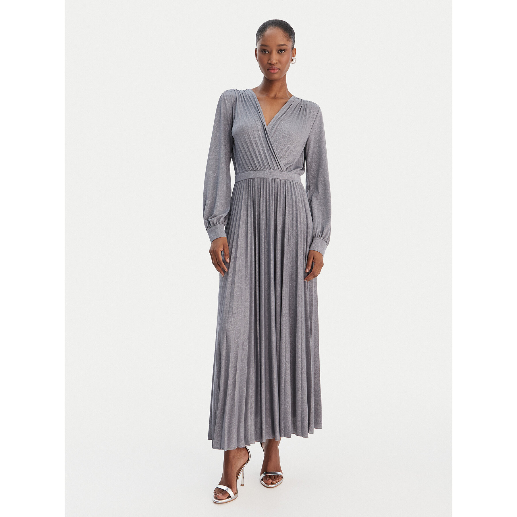 Marella Coctailkleid Mallo 2613621031 Grau Regular Fit