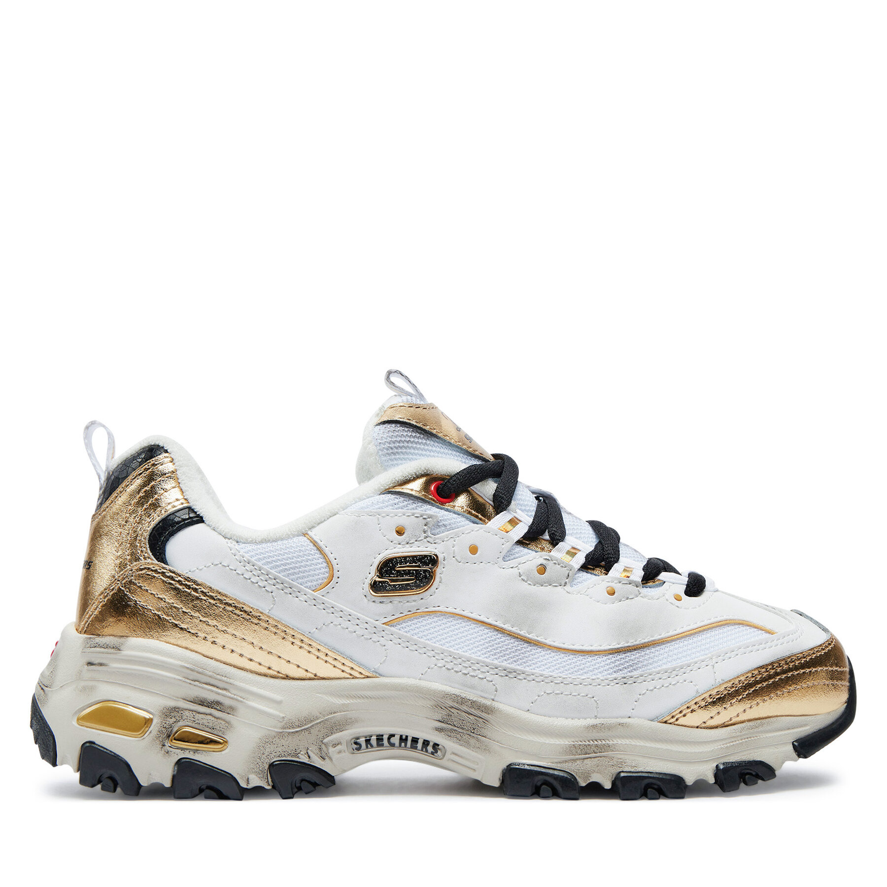 Sneakers Skechers DLites 150245 Alb