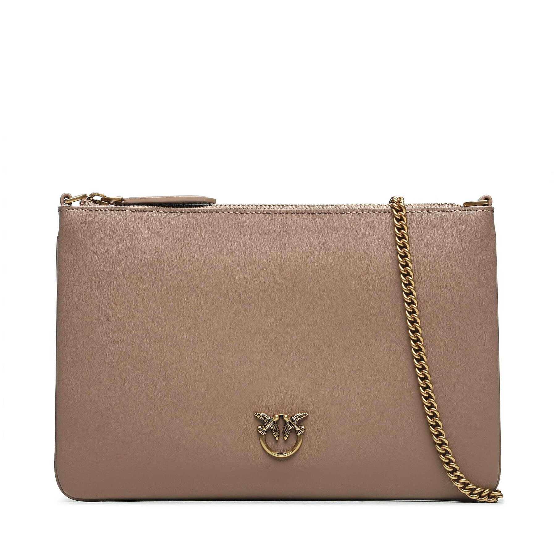 Borsetta PINKO Flat Classic AI 23-24 PCPL 100455 A0F1 Beige