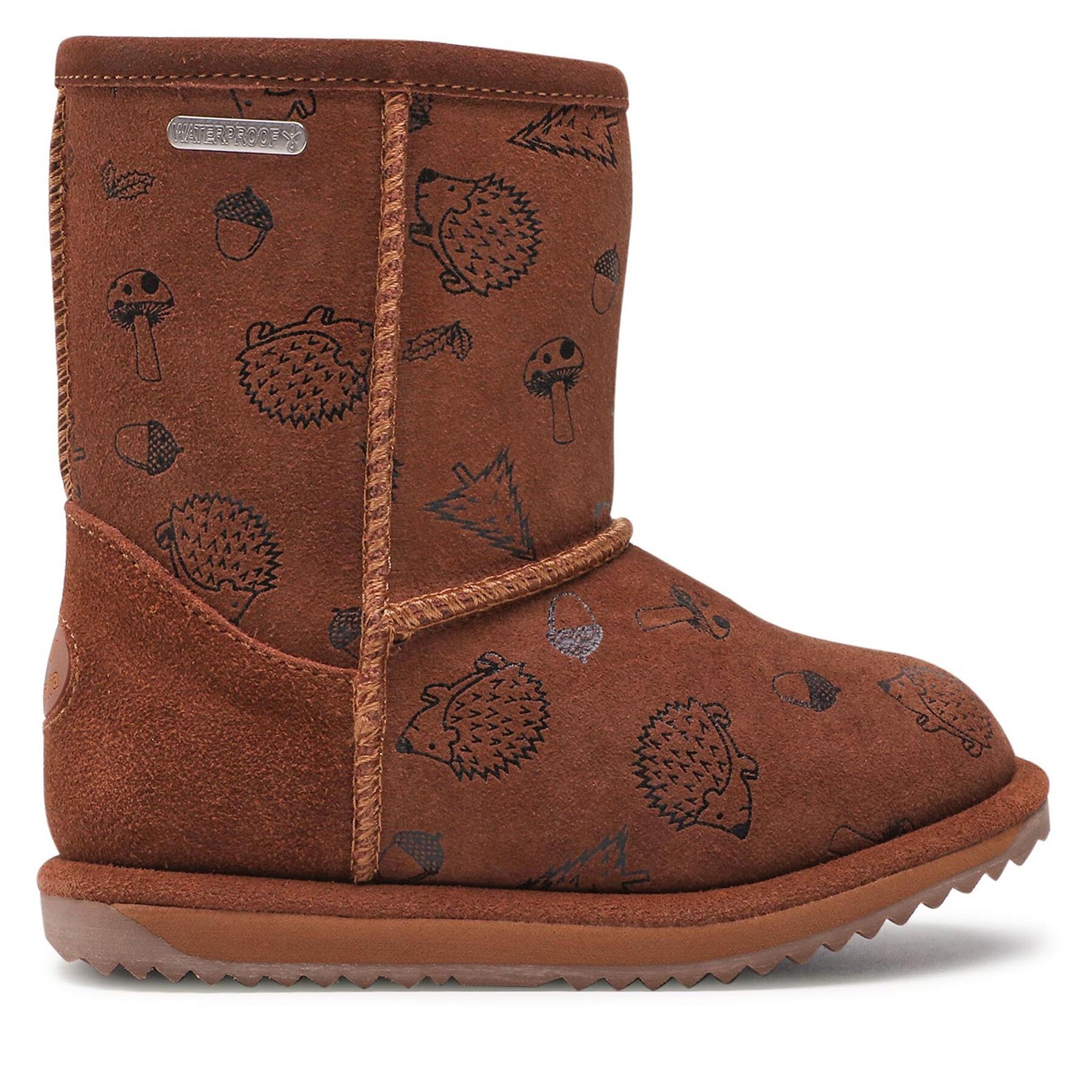 Cizme de zăpadă EMU Australia Woodland Brumby K12607 Maro