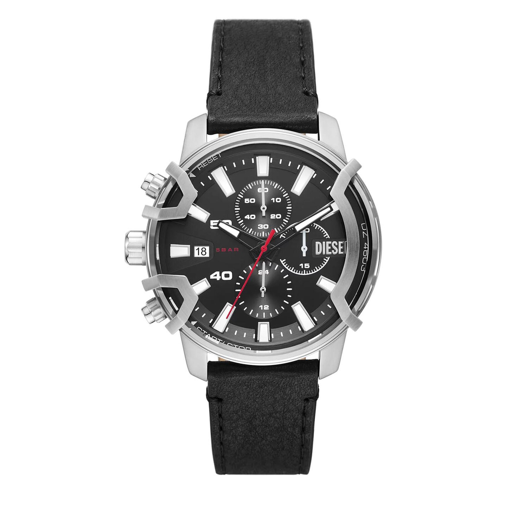 Ročna ura Diesel Griffed DZ4603 Silver/Black