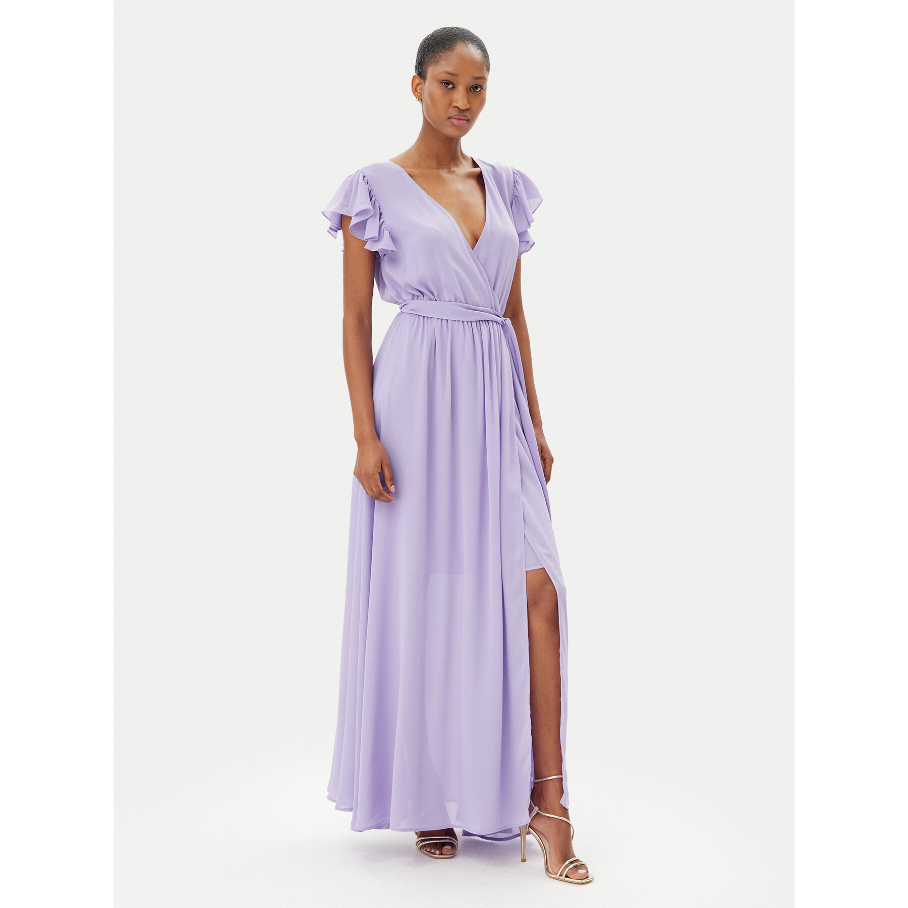 Artigli Abendkleid ACAB002296 Violett Regular Fit