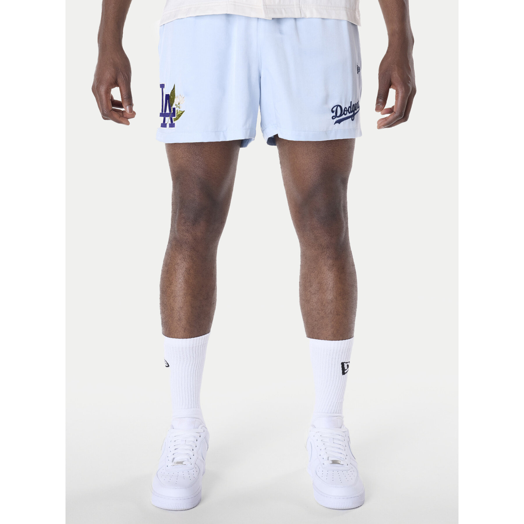 New Era Sportshorts LA Dodgers MLB Woven 60596373 Himmelblau Regular Fit