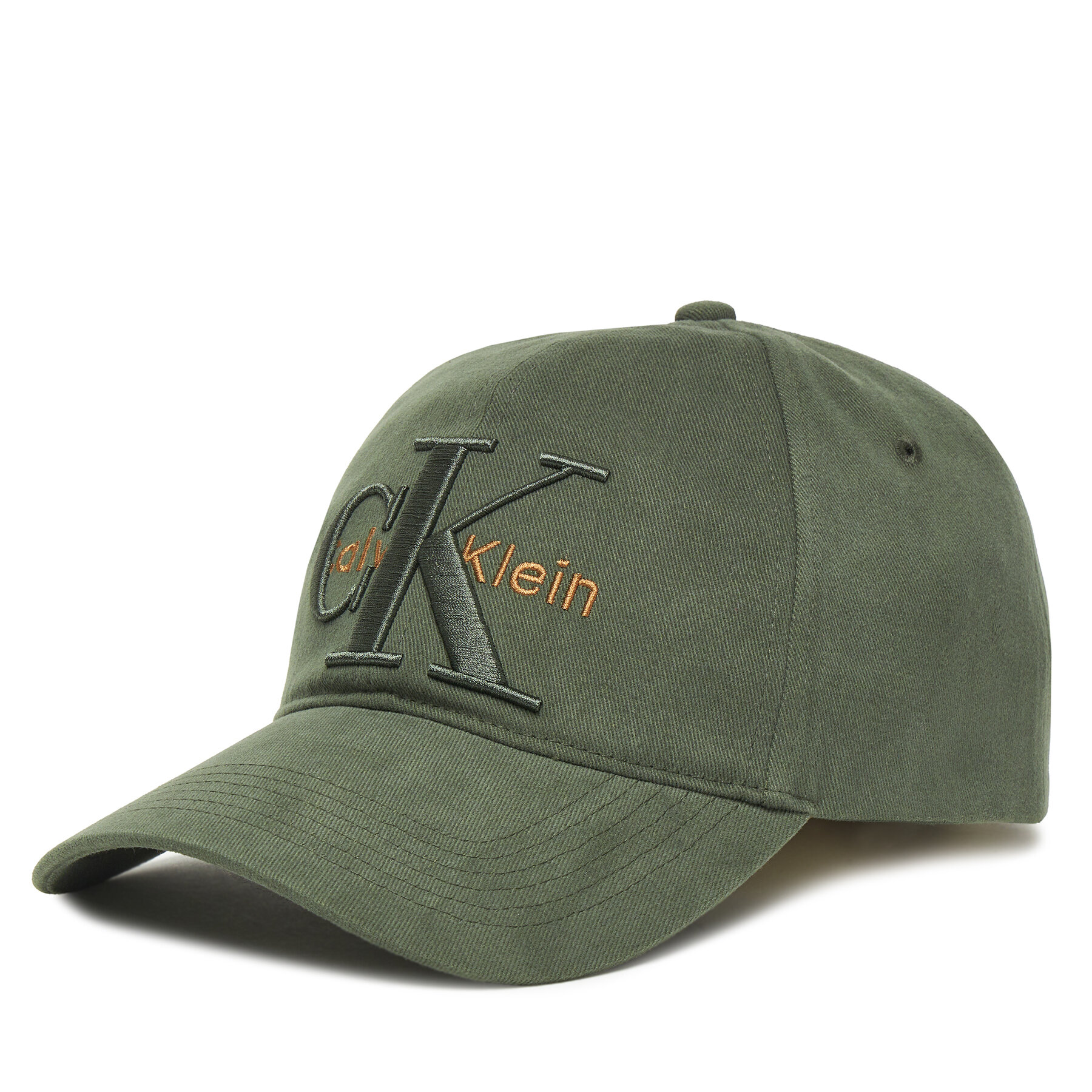 Șapcă Calvin Klein Large Monologo LV04D5039G Verde