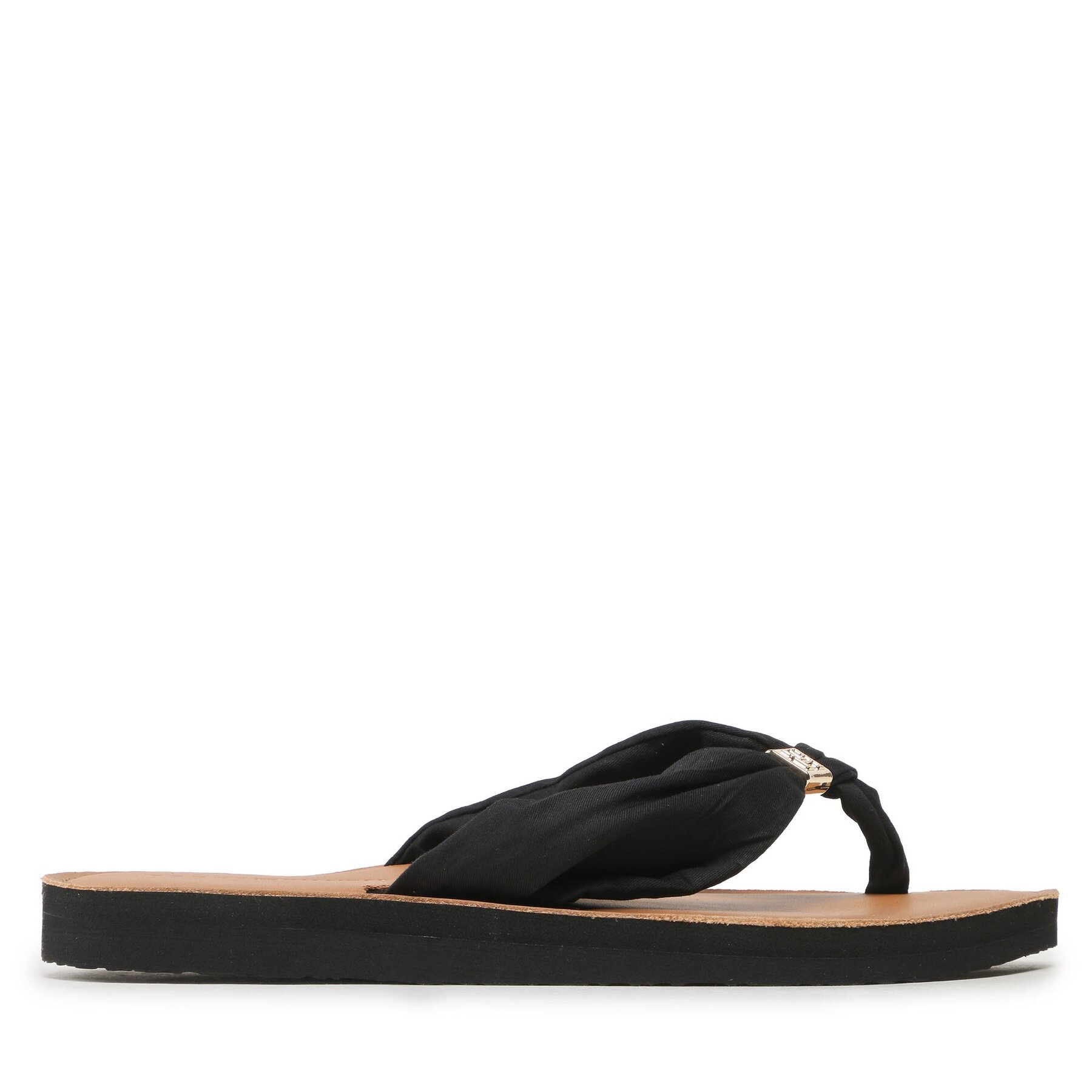 Flip flop Tommy Hilfiger Th Elevated Beach Sandal FW0FW06985 Negru