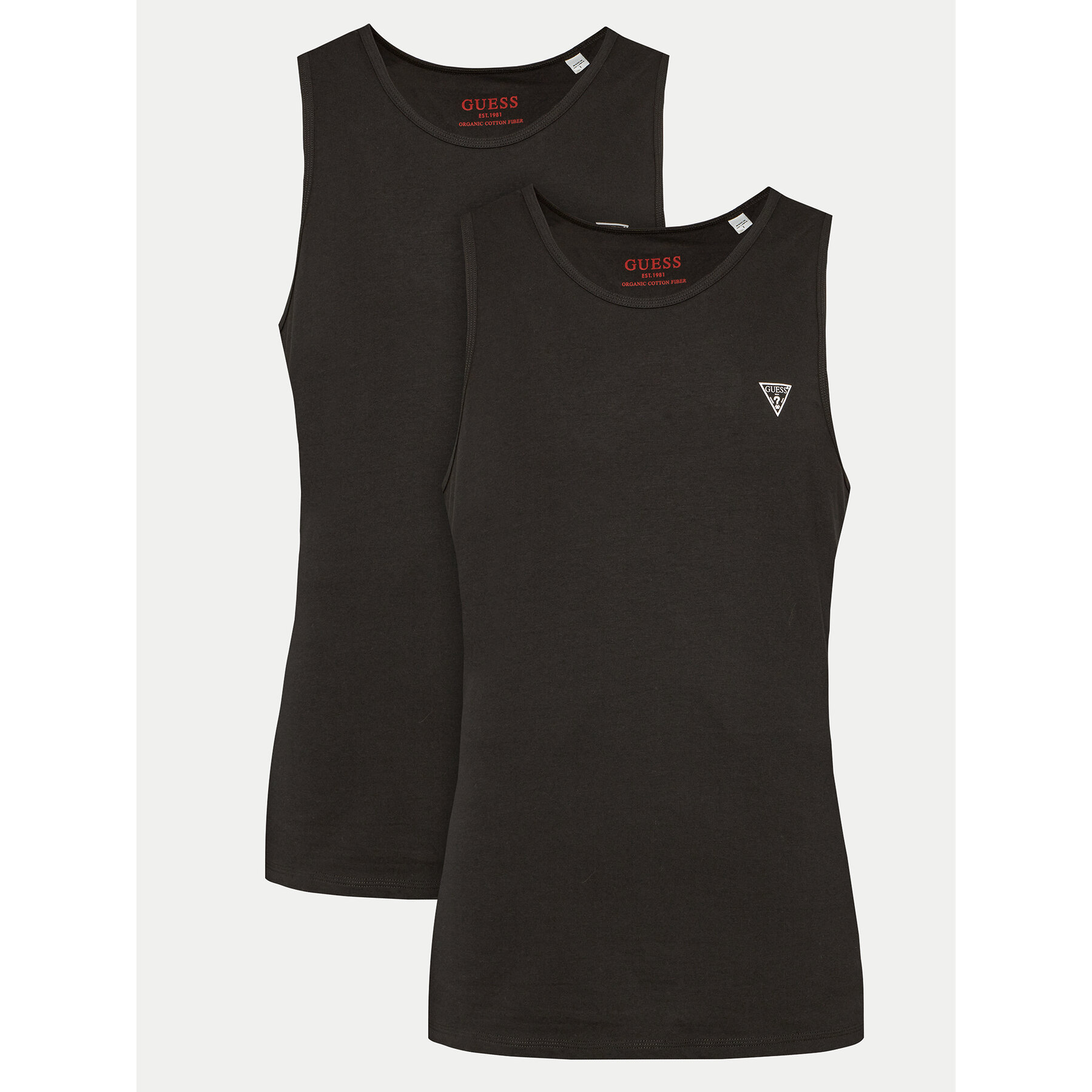 Guess Set Di Canotte U97G15 KCD31 Nero Regular Fit