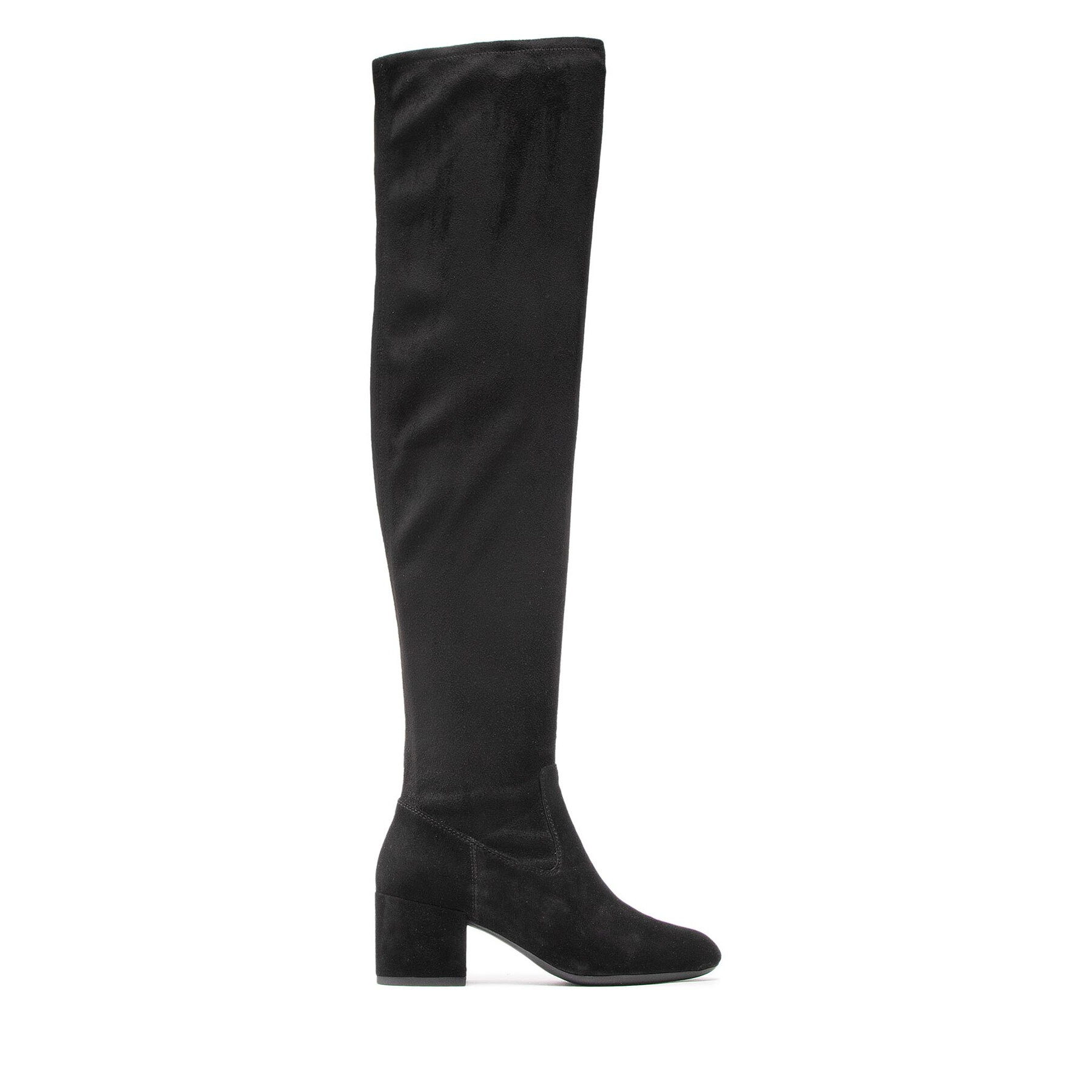Cizme lungi muschetar Geox D Eleana I D26TWI 0JZ21 C9999 Negru
