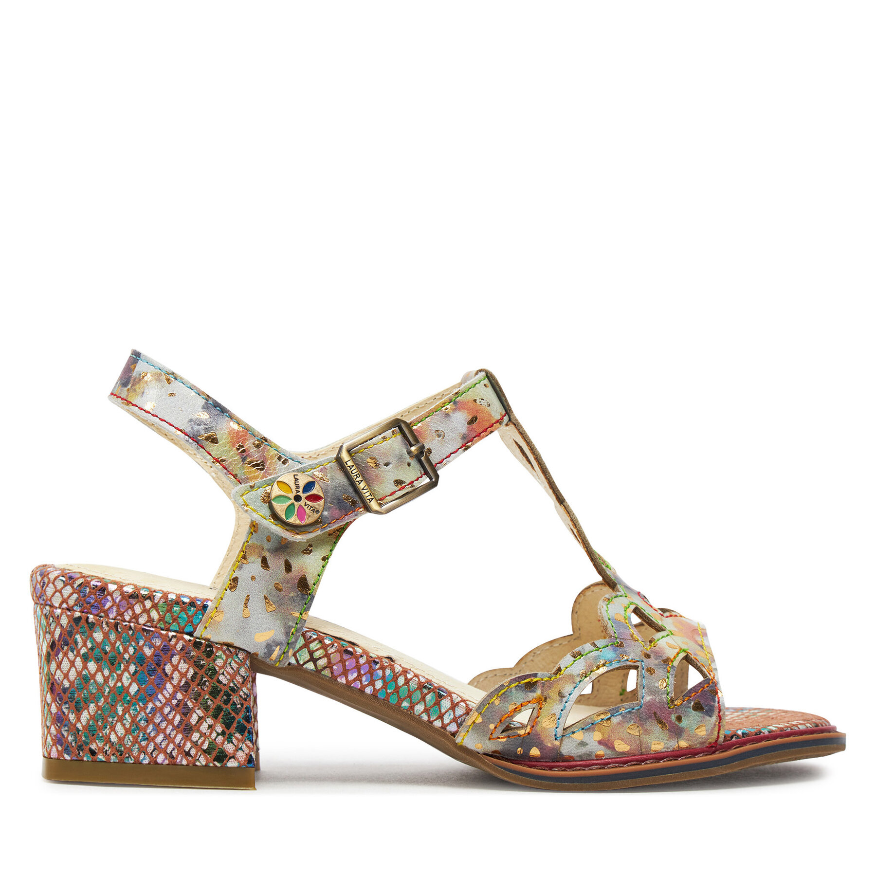 Sandalias Laura Vita Hucbio 26 Beis