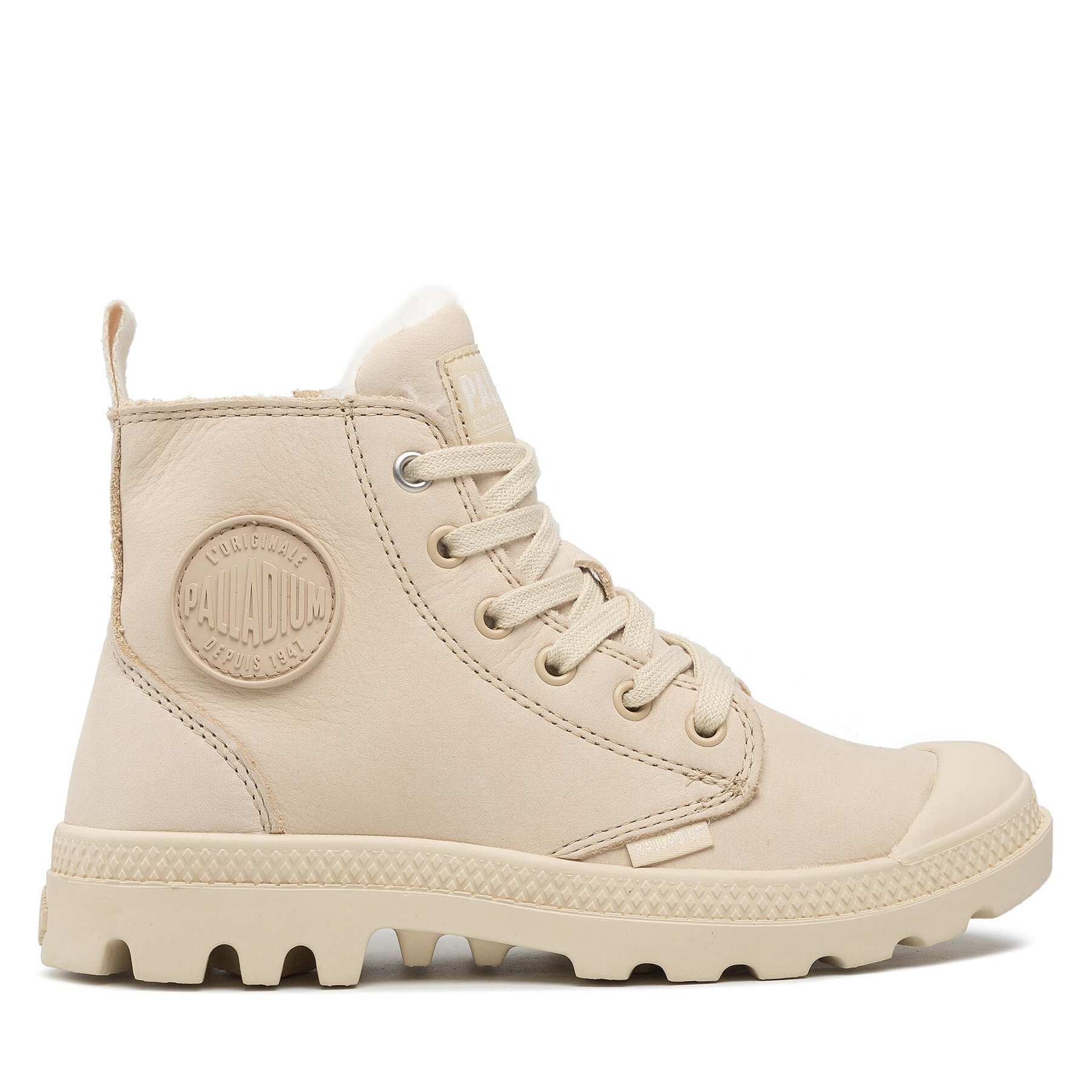 Outdoorová obuv Palladium Pampa Hi Zip Wl 95982-217-M Béžová