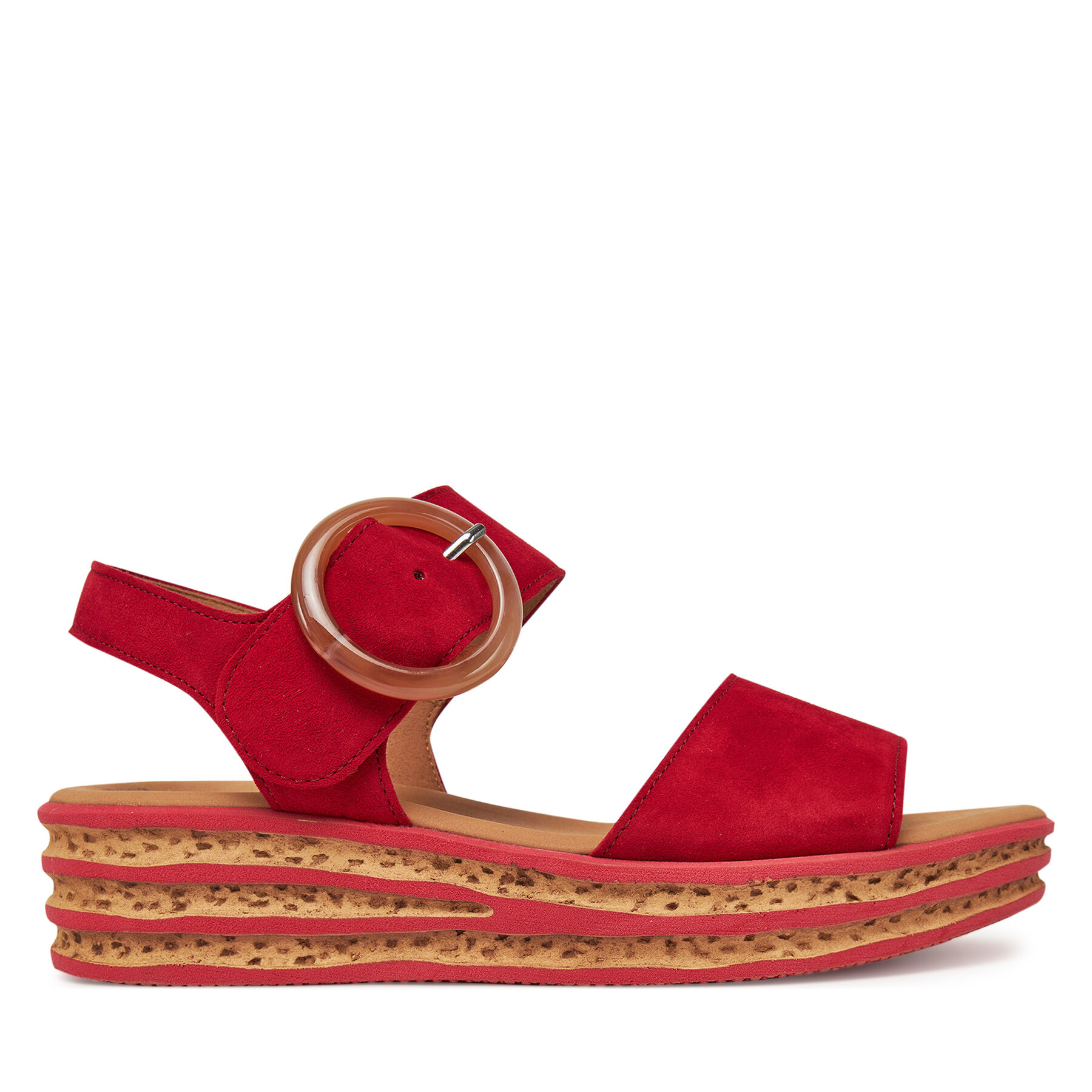 Donna Sandali Gabor, Taglia 39, Rosso, 64.550.15, taglia : 39