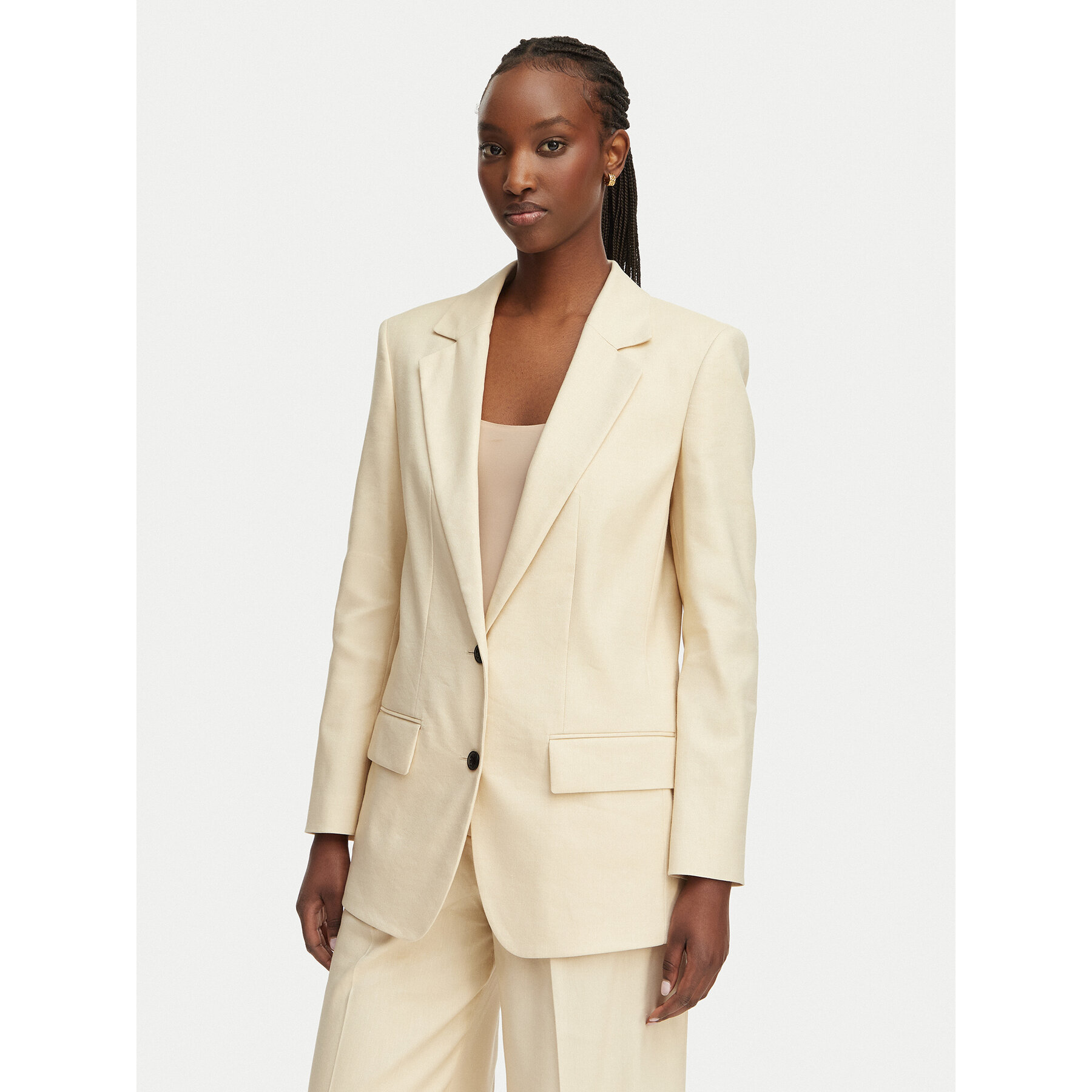 HUGO Sakko Anetali 50560000 Beige Oversize
