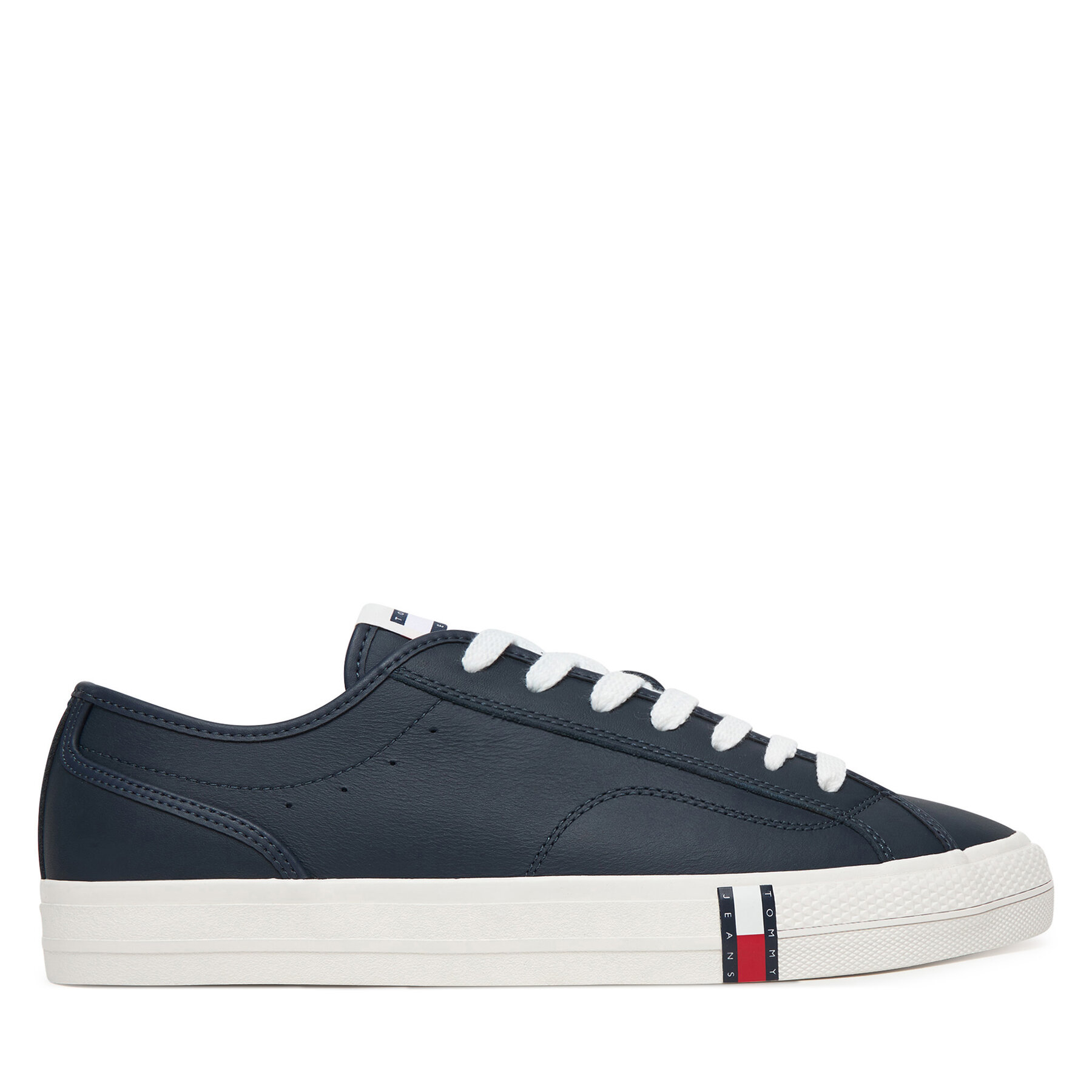 Sneakersy Tommy Jeans Archive Vulc. Y2K Long Lace EM0EM01676 Tmavomodrá