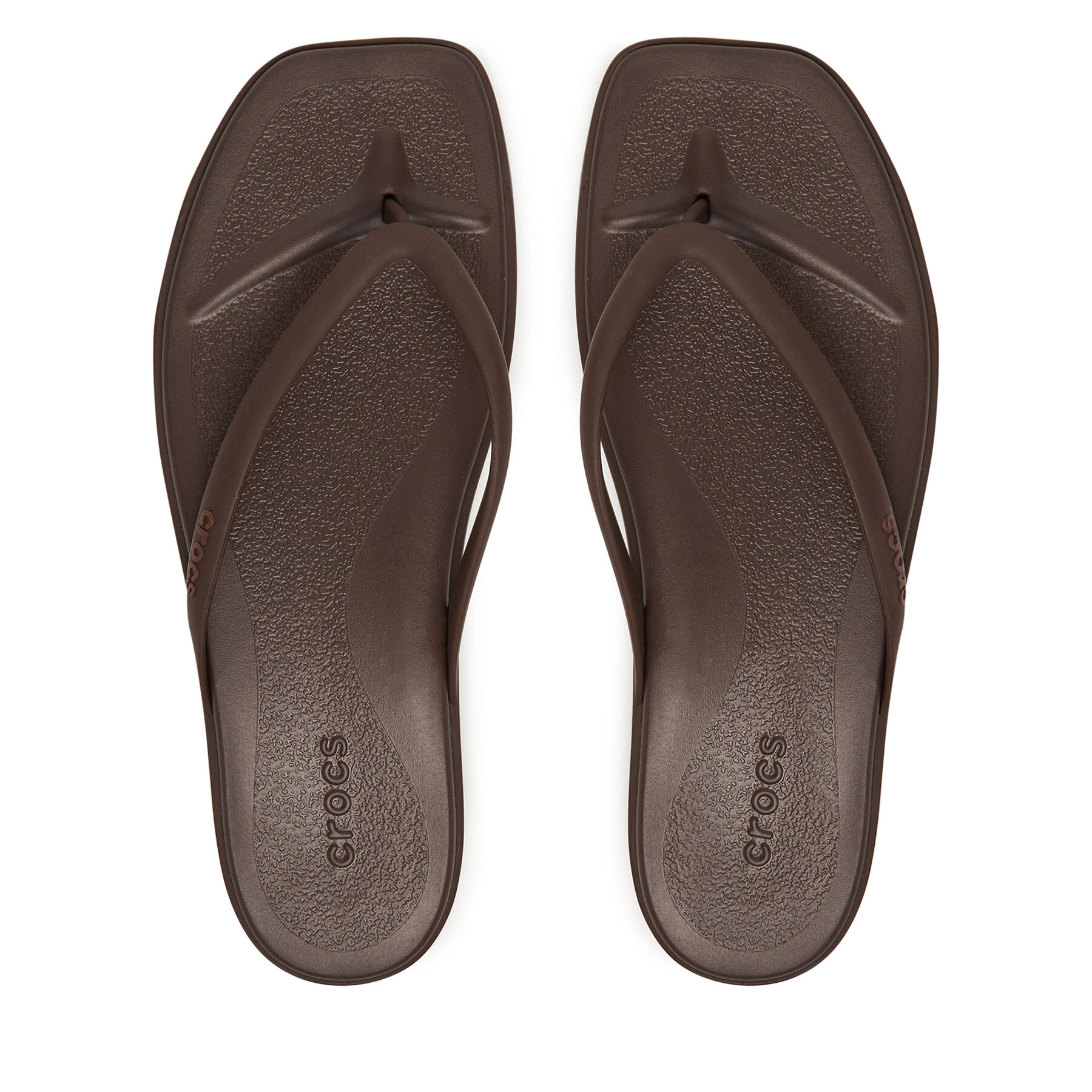 Σαγιονάρες Crocs Miami Flip 211435 Καφέ