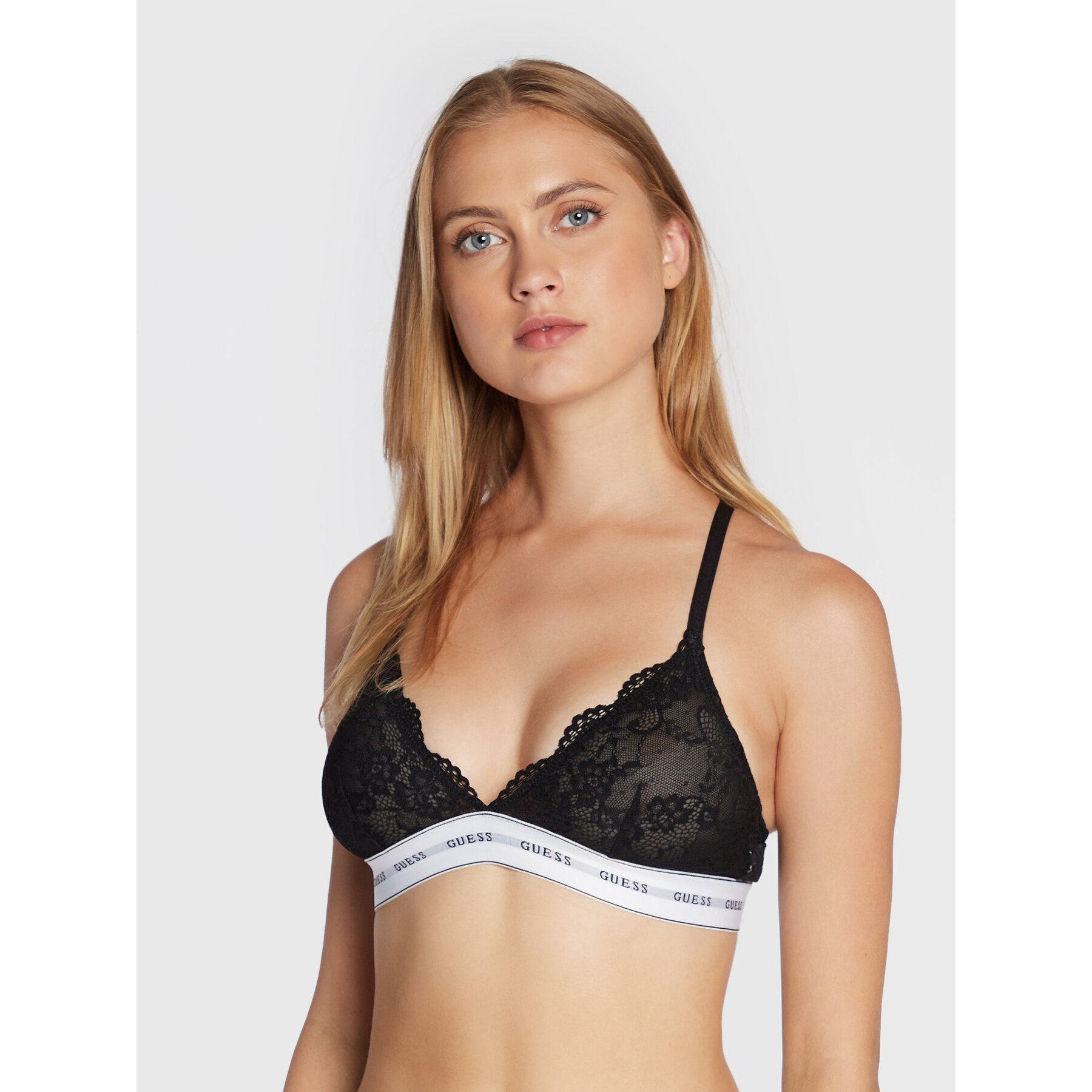 Guess Reggiseno Bralette Belle O97C02 KBBT0 Nero