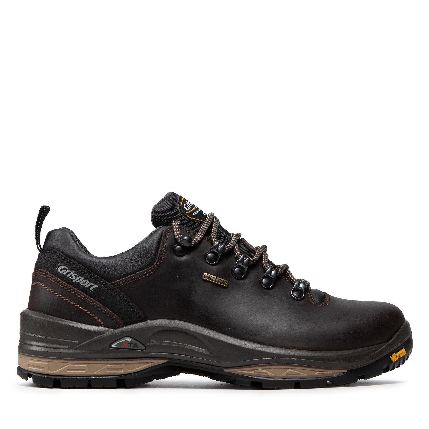 Herren Trekkingschuhe Grisport, Schuhgröße 46, Braun, 13507D2G
