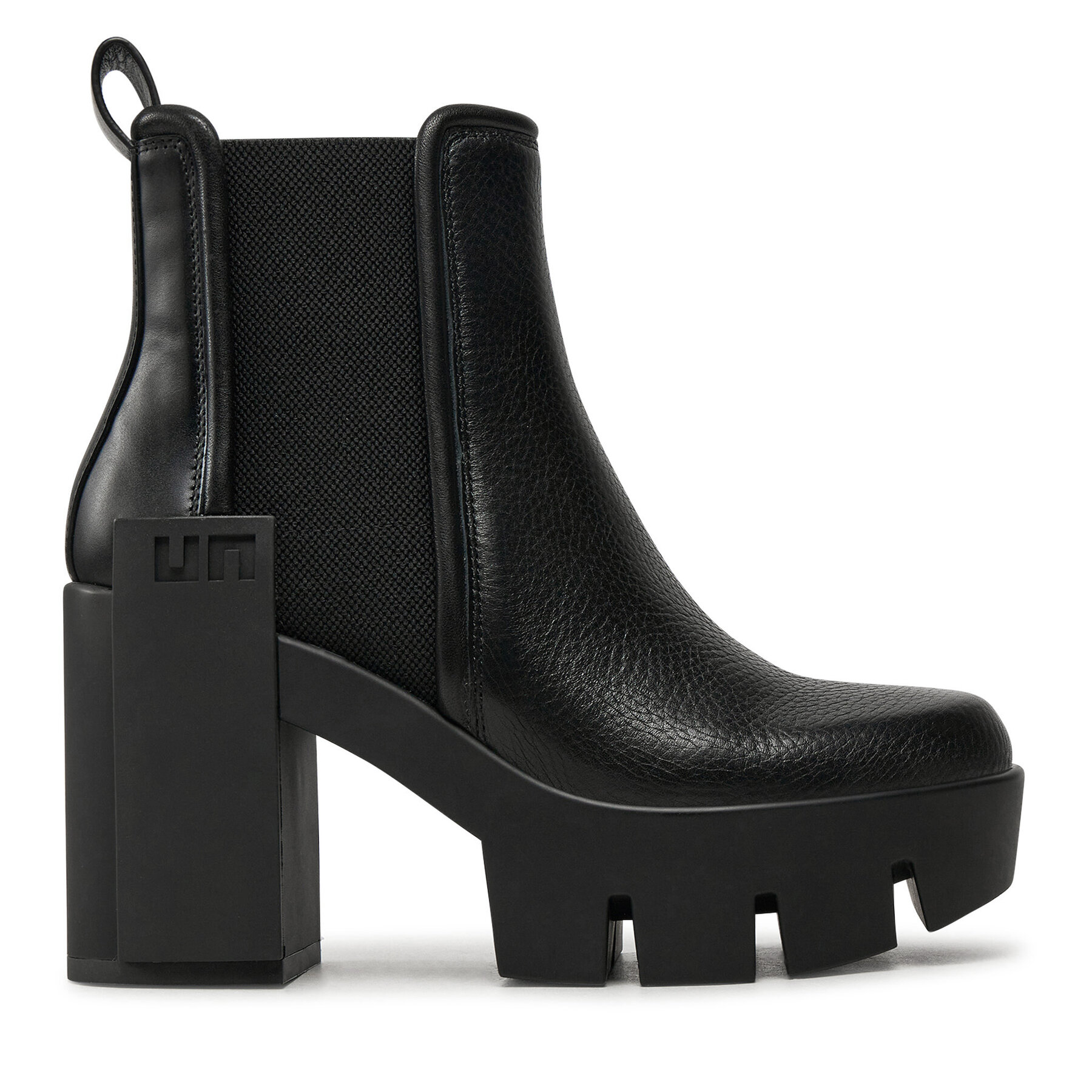 Botines United Nude Grip Chelsea Mid III 1086801192 Negro
