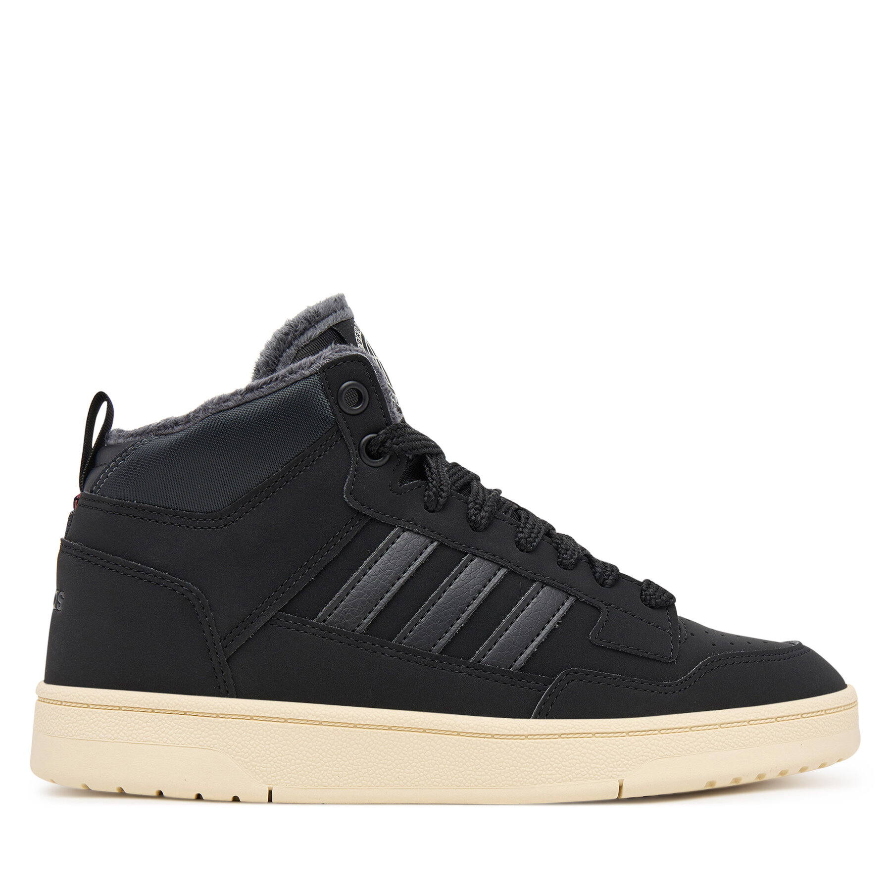 Сникърси adidas Rapid Court Mid Winterized JR1027 Черен