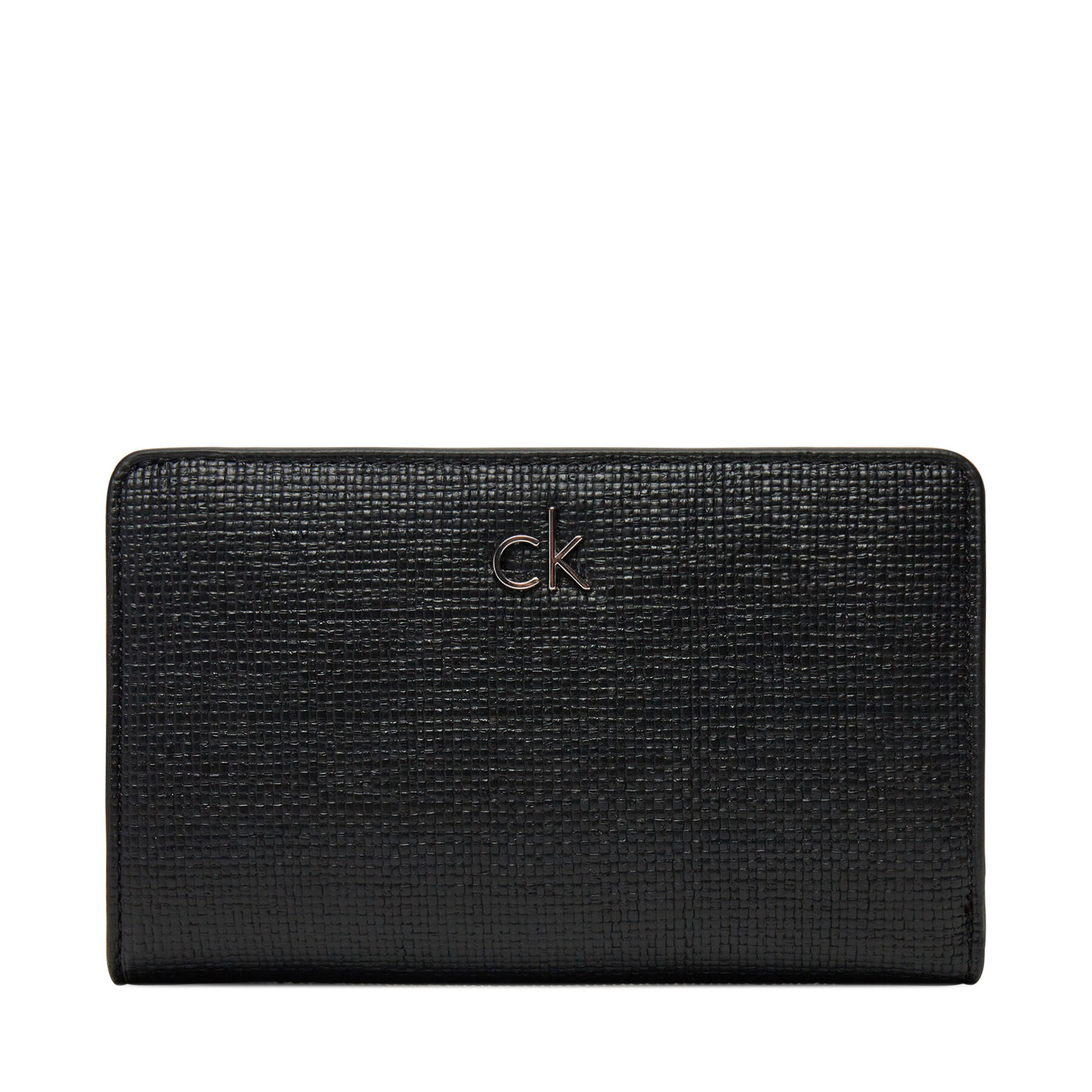 Nagy női pénztárca Calvin Klein Ck Daily Medium Bifold/Tex K60K612957 Fekete