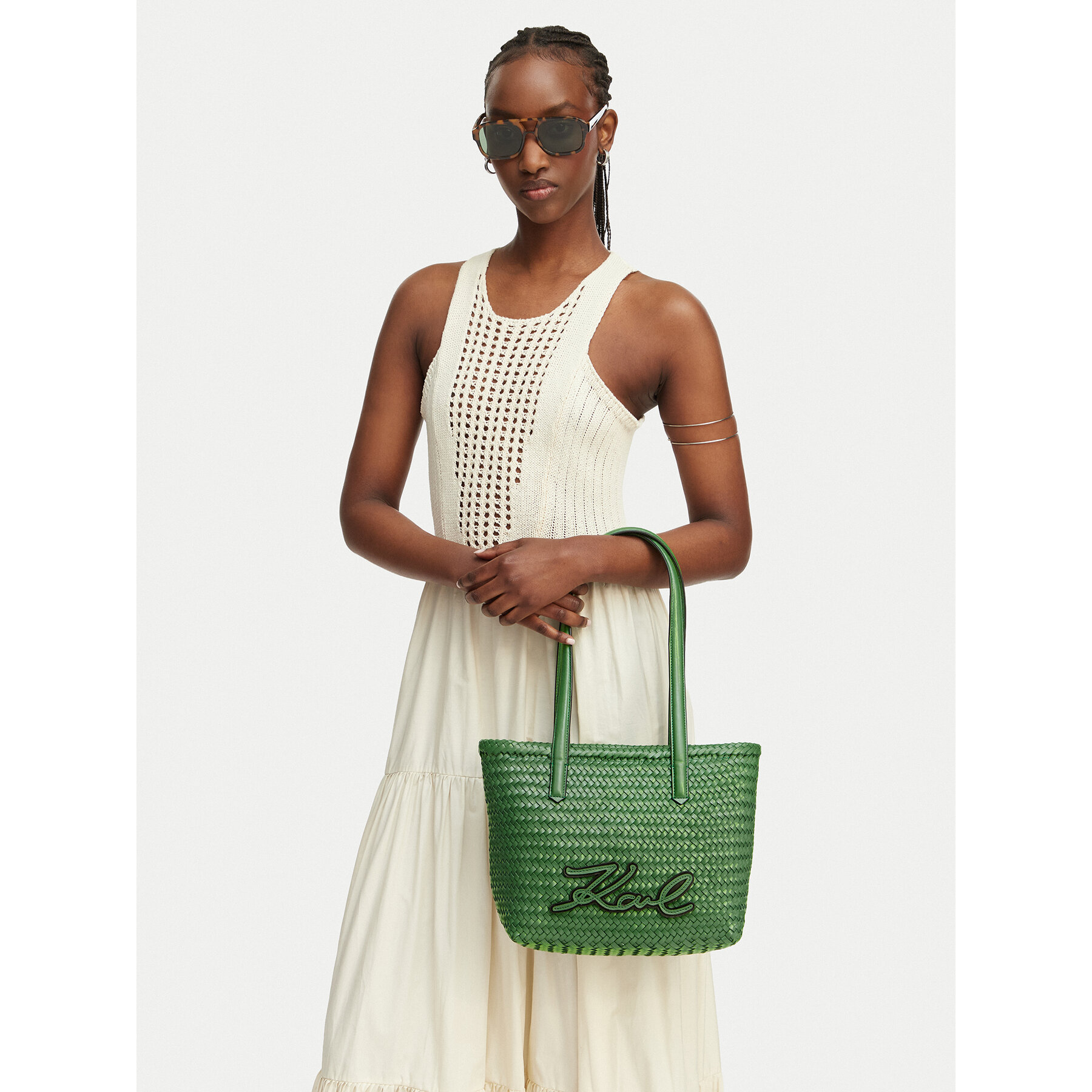 Torbica KARL LAGERFELD B2W30206 Zelena