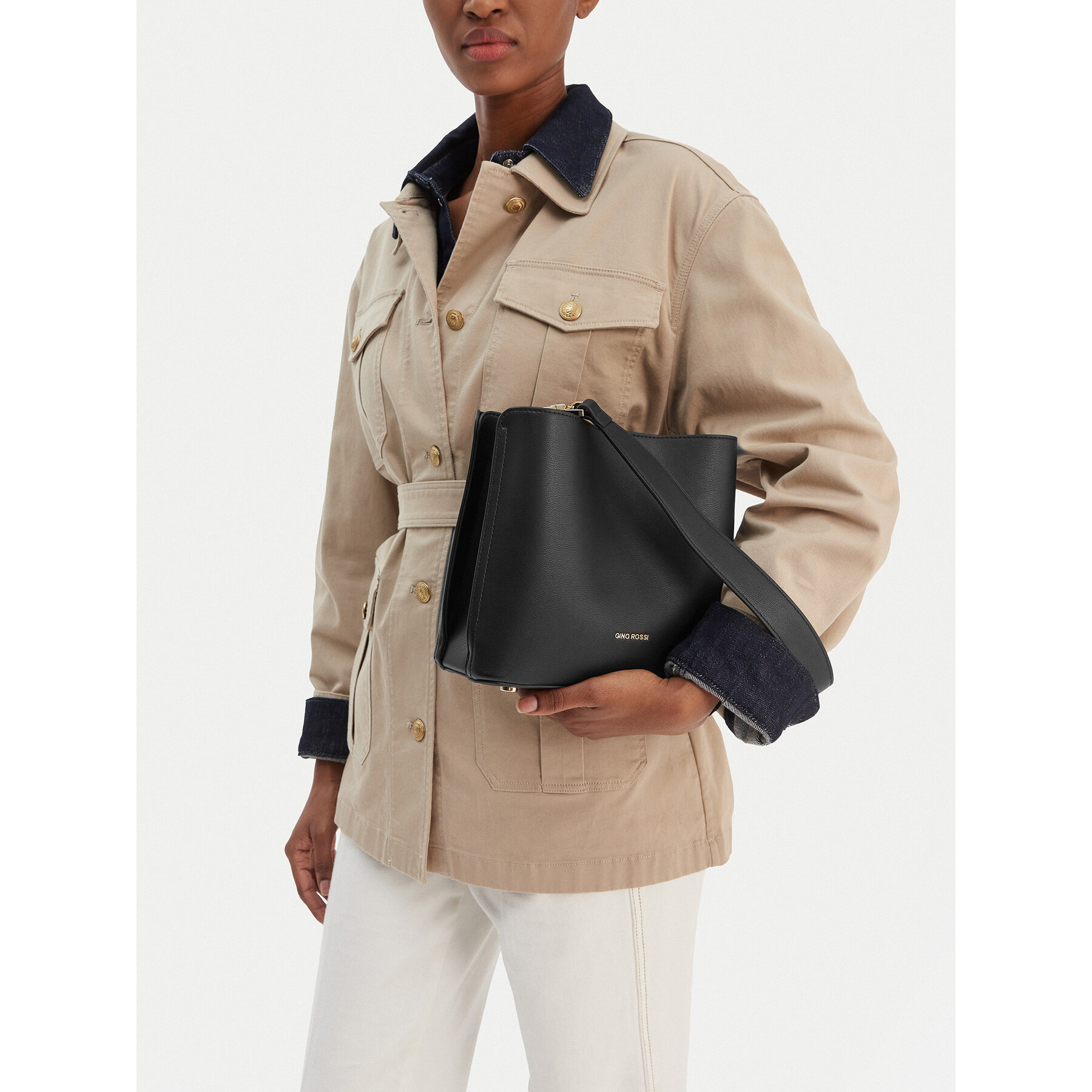 Geantă GINO ROSSI C-LX10291 Negru