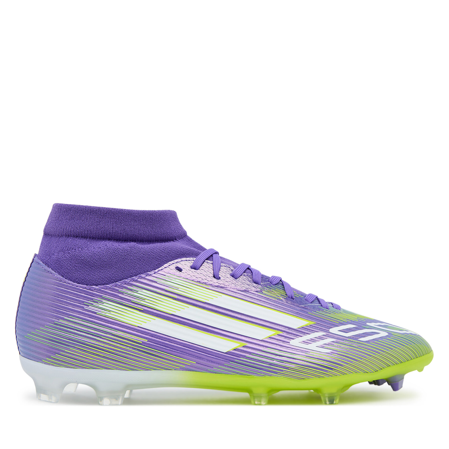 Tenisice za nogomet adidas F50 League Mid Firm/Multi-Ground Boots JI0886 Ljubičasta
