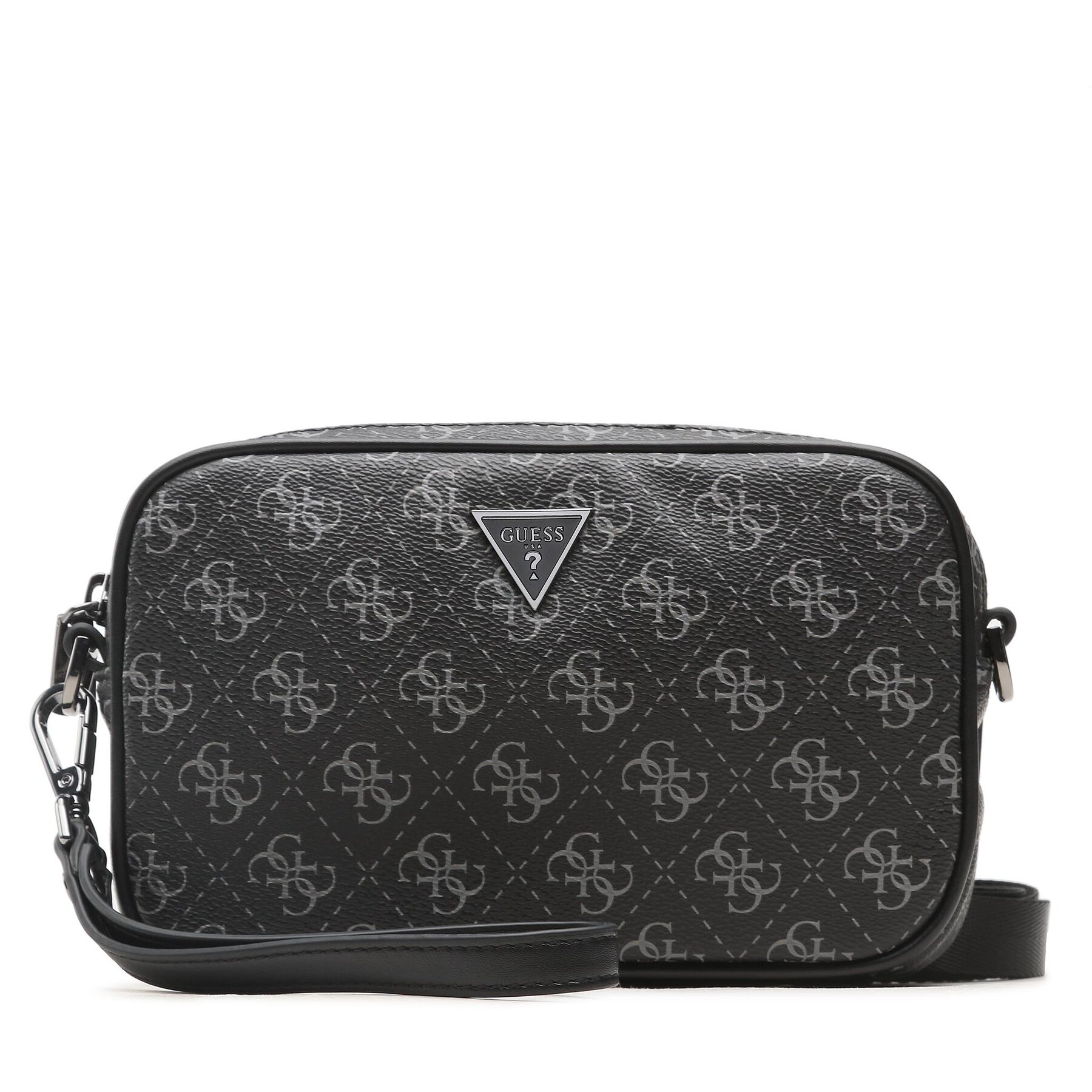 Taška cez rameno Guess Vezzola Smart Accessories PMEVZL P3145 Čierna
