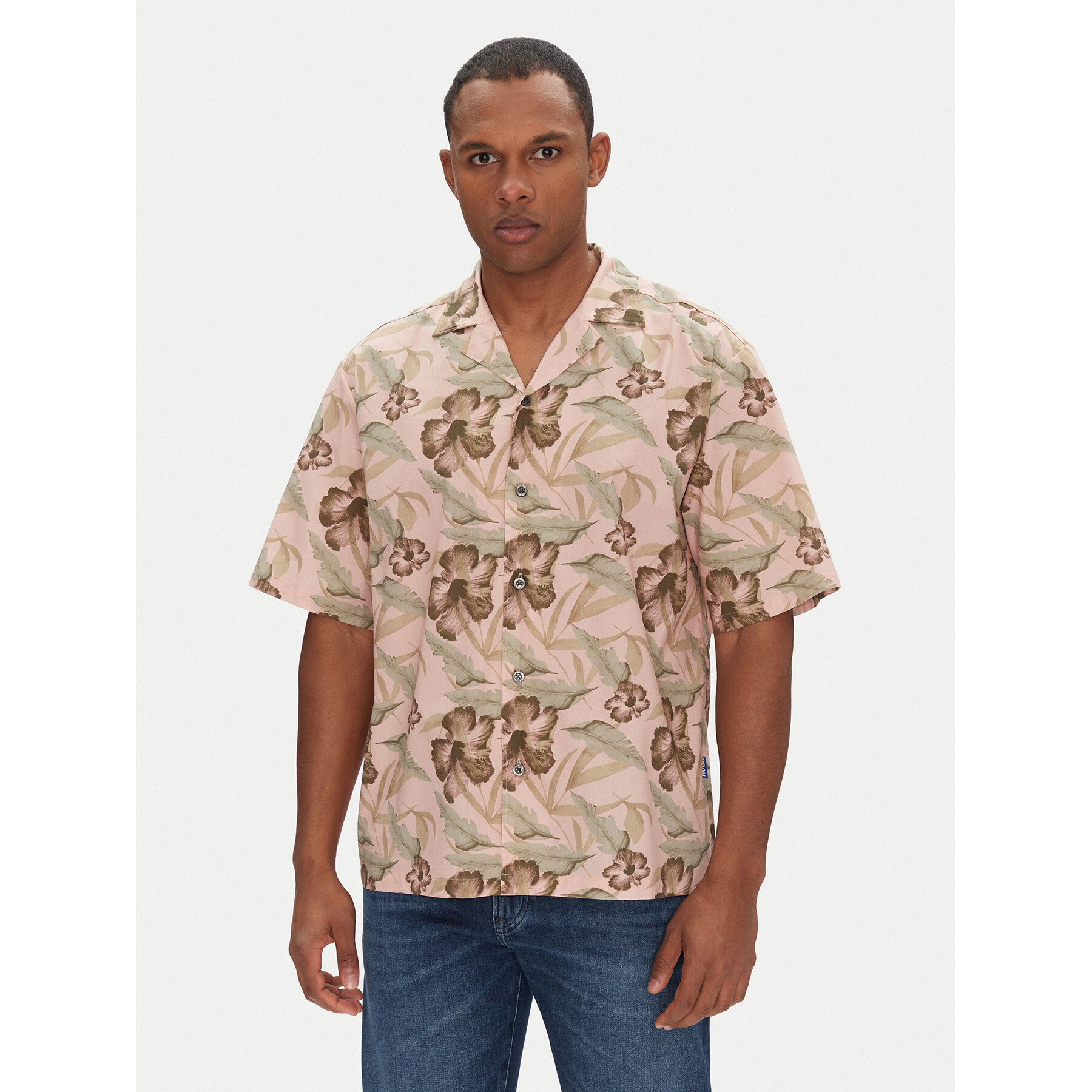 HUGO Hemd Eligino 50539143 Bunt Relaxed Fit